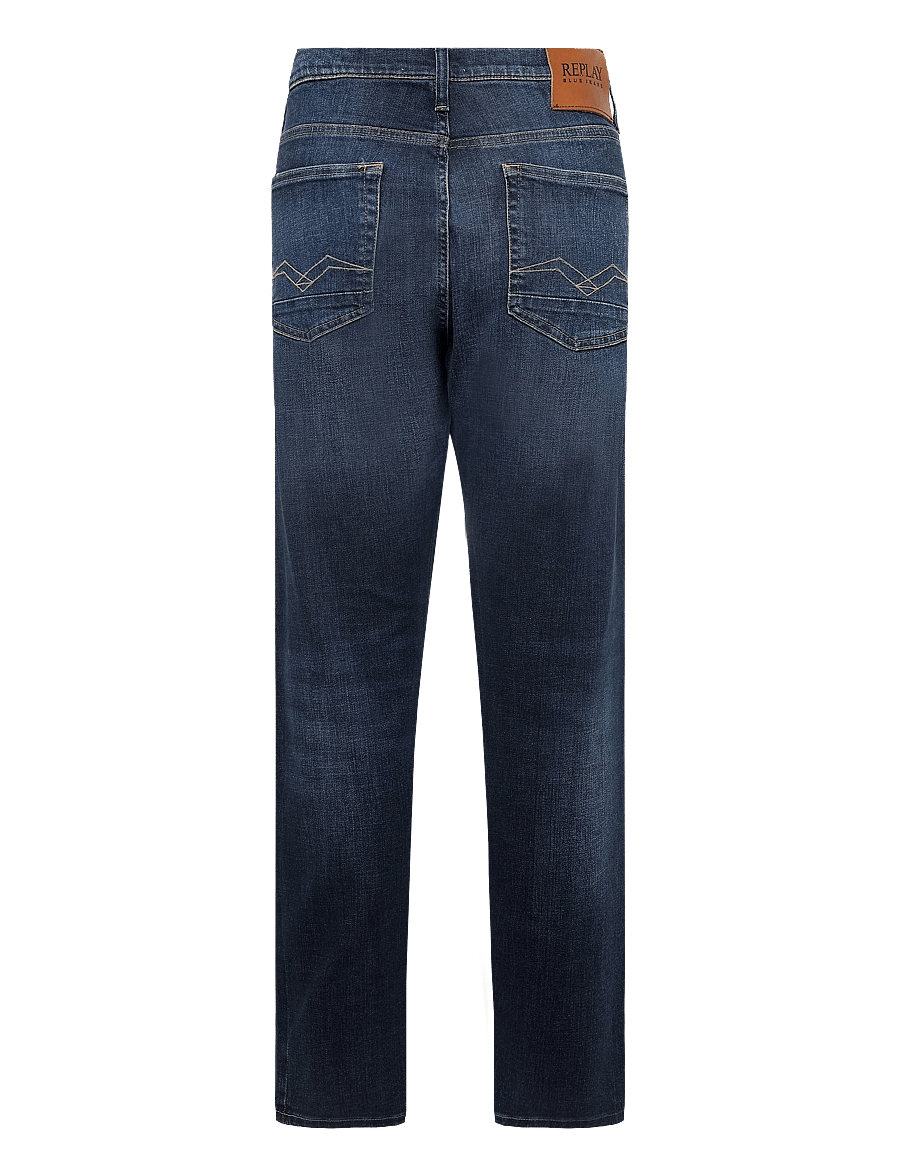 Replay - AIDEEN Trousers STRAIGHT - regular jeans - blue - 2