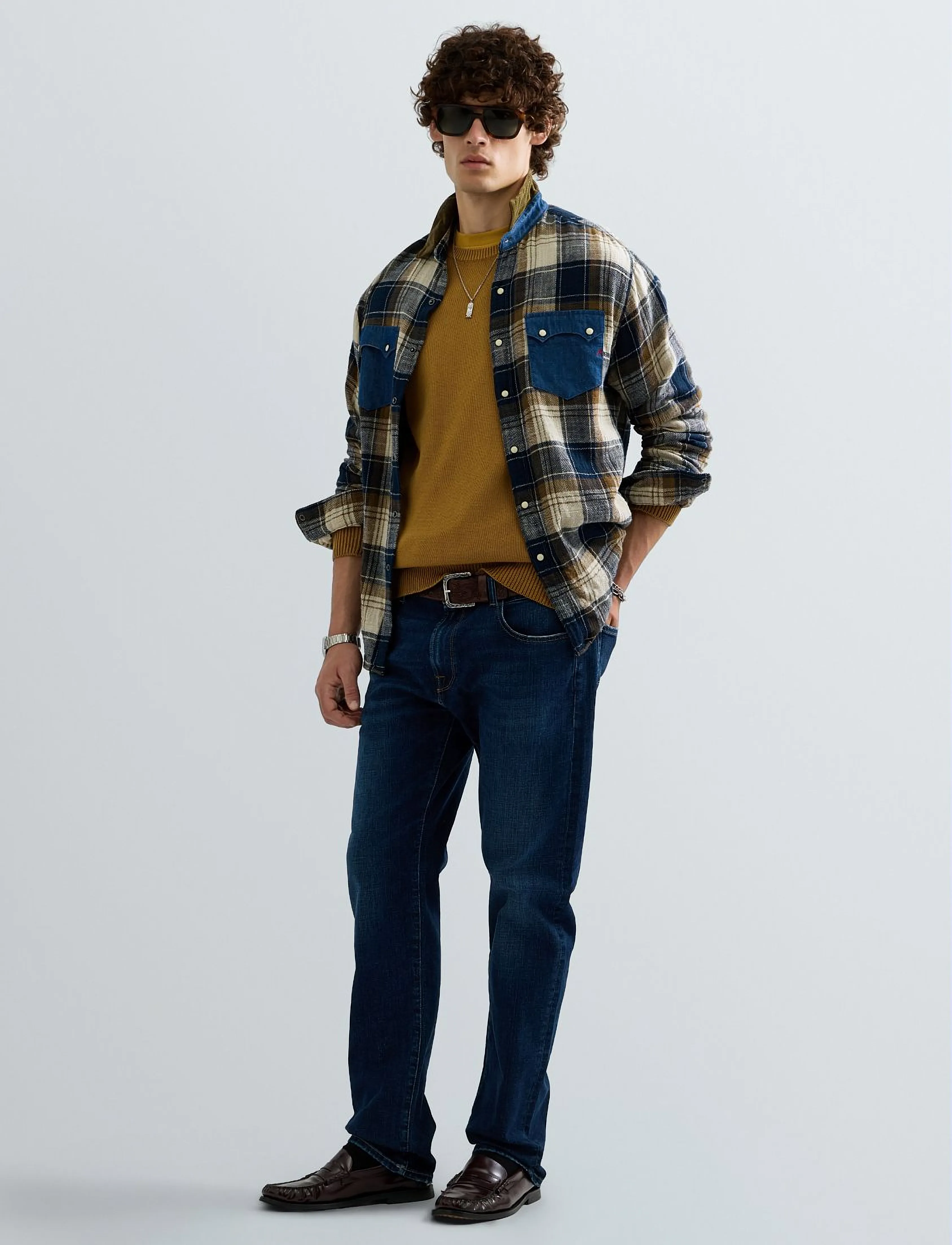 Replay - AIDEEN Trousers STRAIGHT - regular jeans - blue - 5