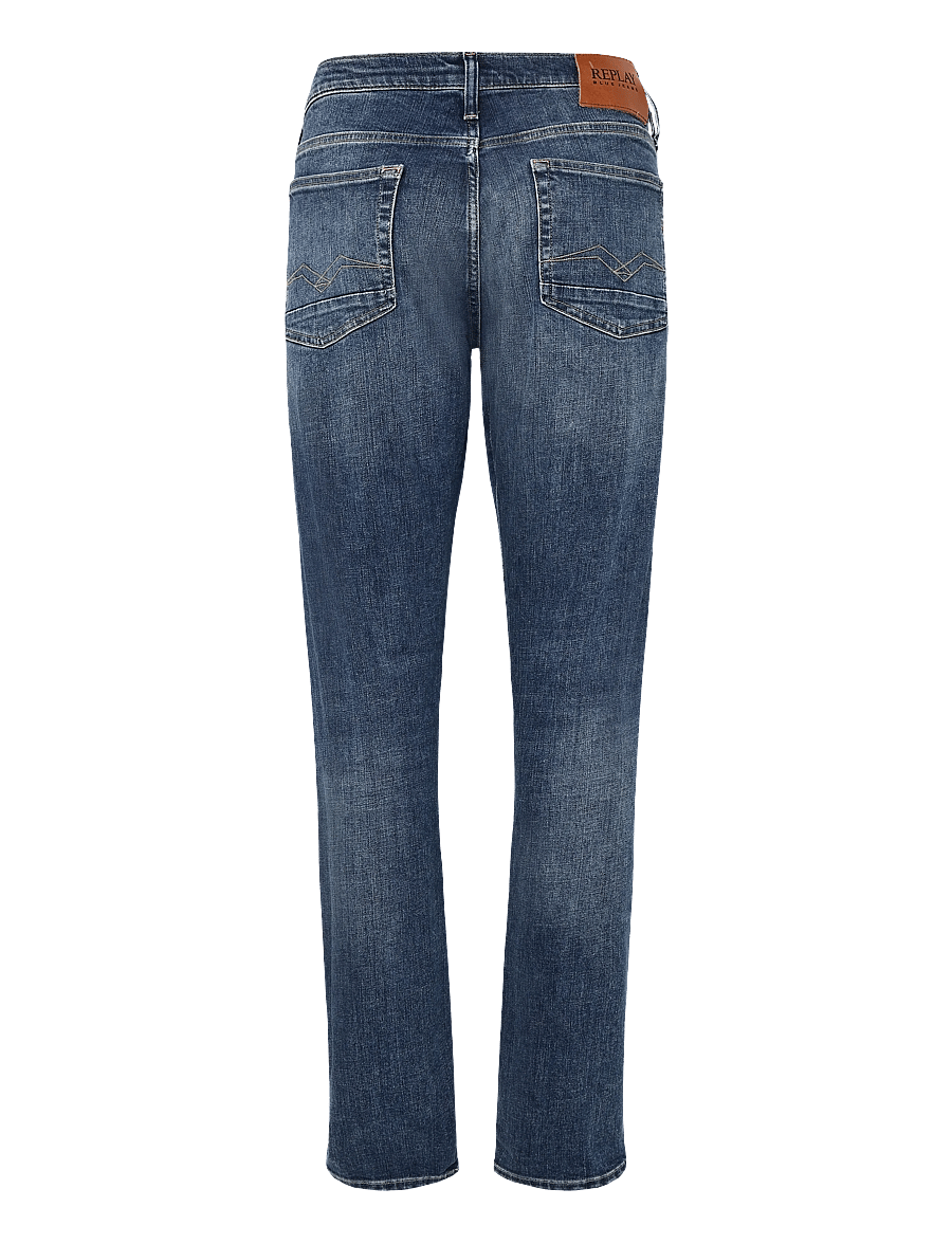 Replay - AIDEEN Trousers STRAIGHT - klassikalised teksad - blue - 2