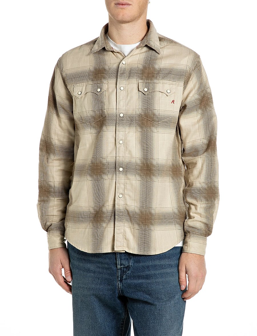 Replay - Shirt RELAXED REGULAR - karierte hemden - multi coloured - 0
