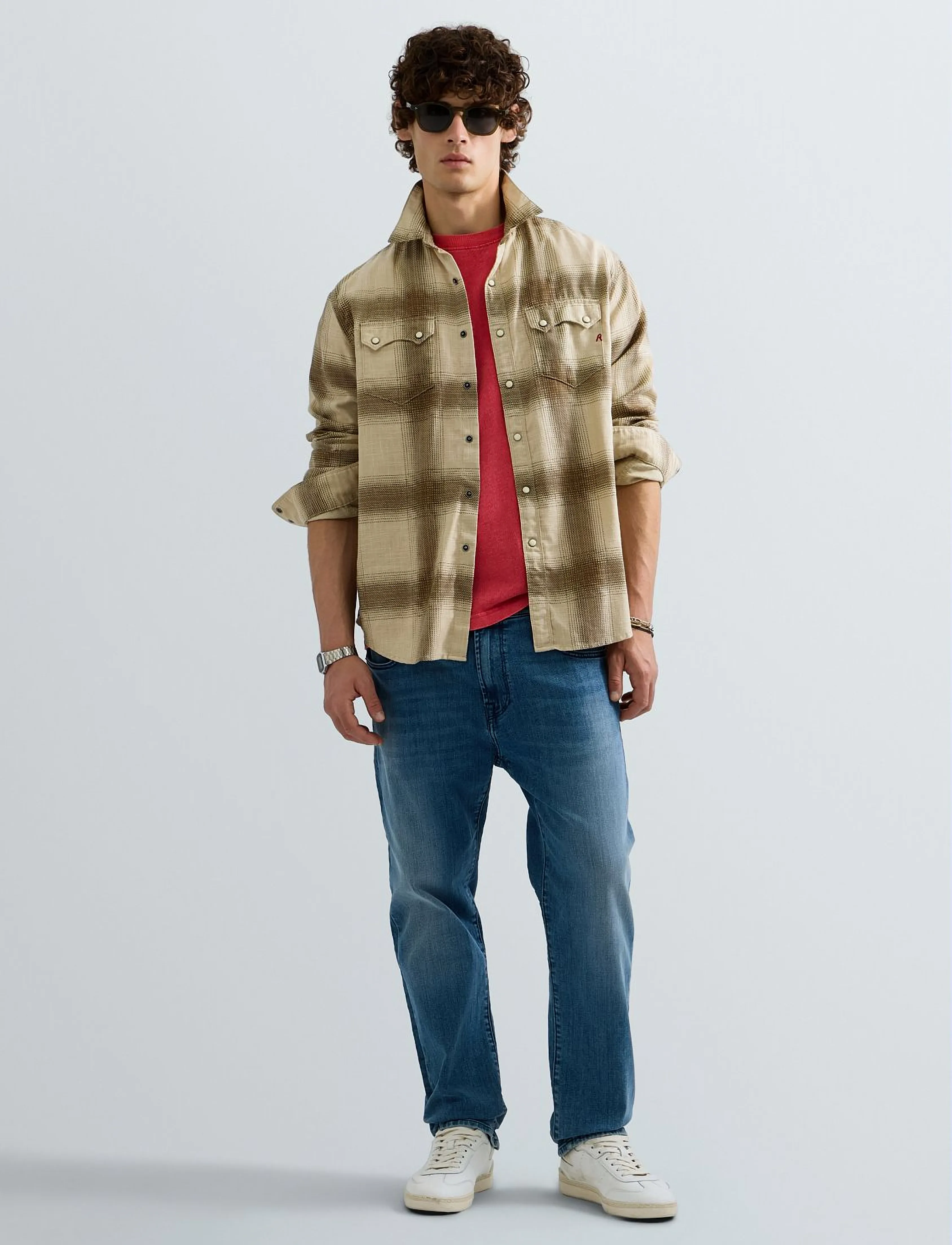 Replay - Shirt RELAXED REGULAR - multi coloured - 4