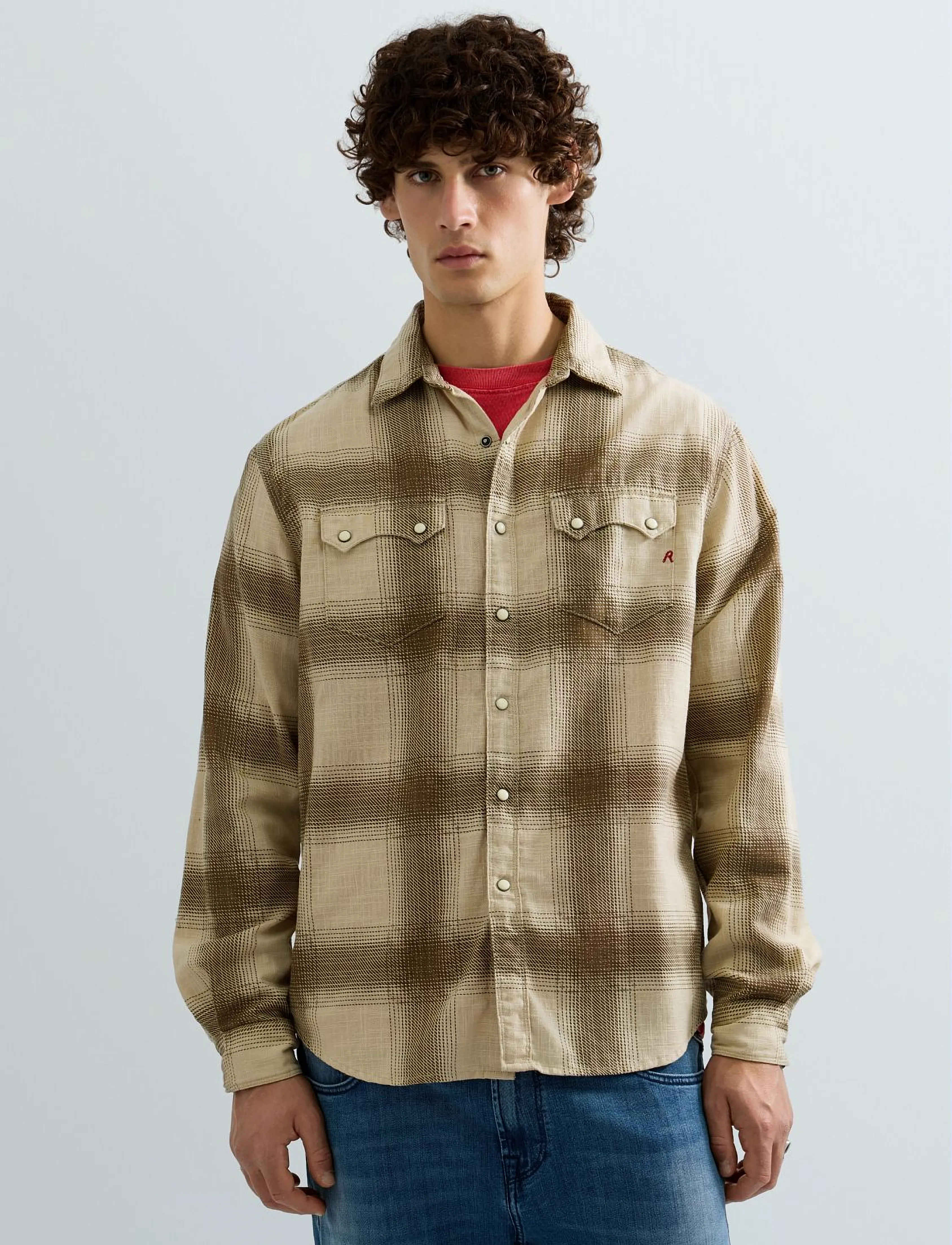Replay - Shirt RELAXED REGULAR - multi coloured - 5
