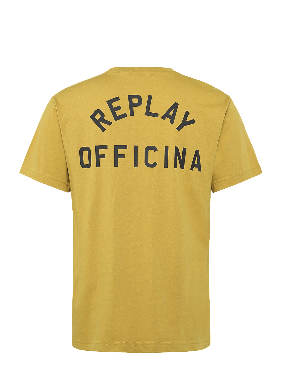 Replay - T-Shirt REGULAR - kortærmede t-shirts - brown - 2