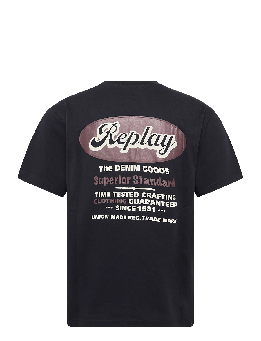 Replay - T-Shirt REGULAR - kortærmede t-shirts - grey - 2