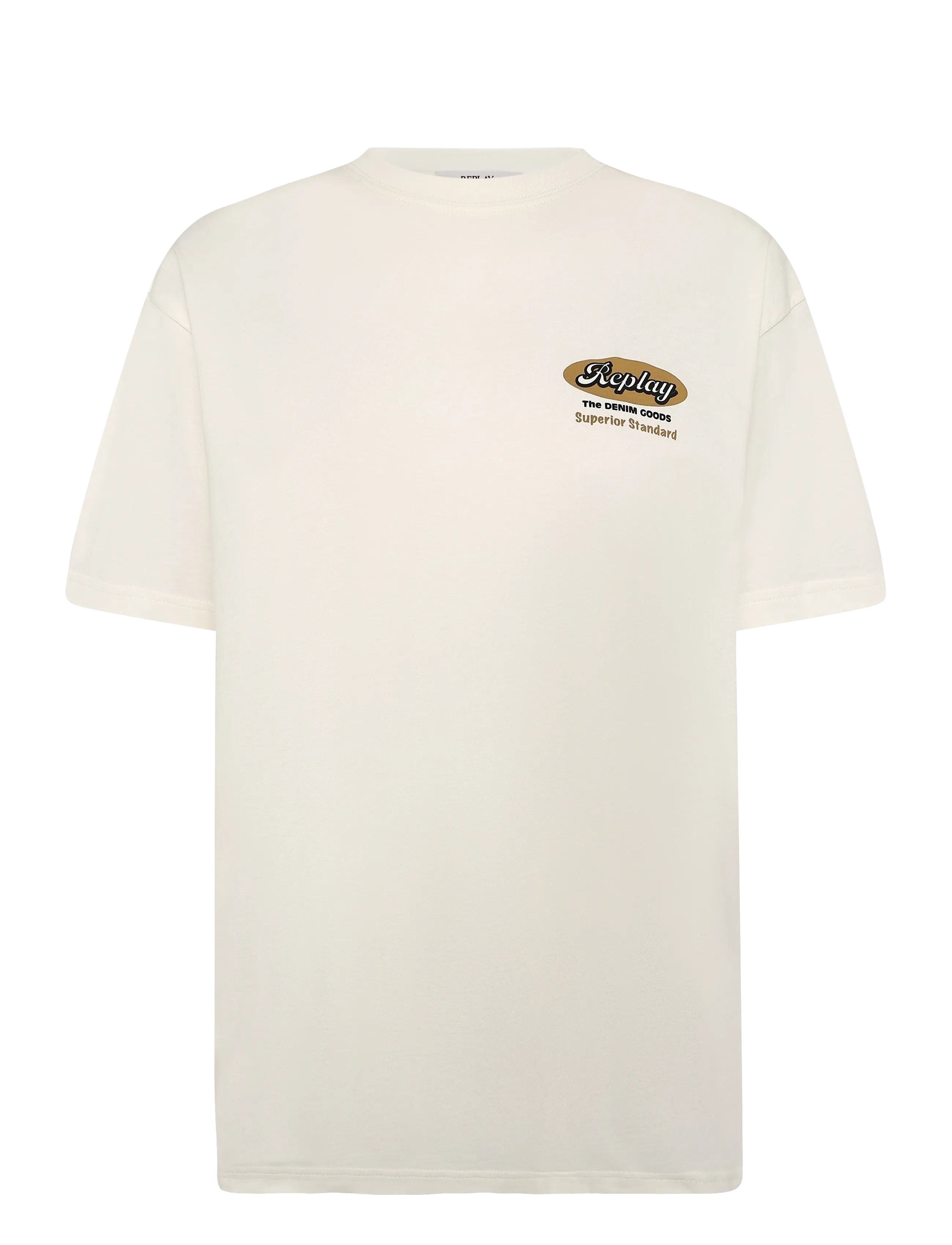Replay - T-Shirt REGULAR - kortærmede t-shirts - white - 1