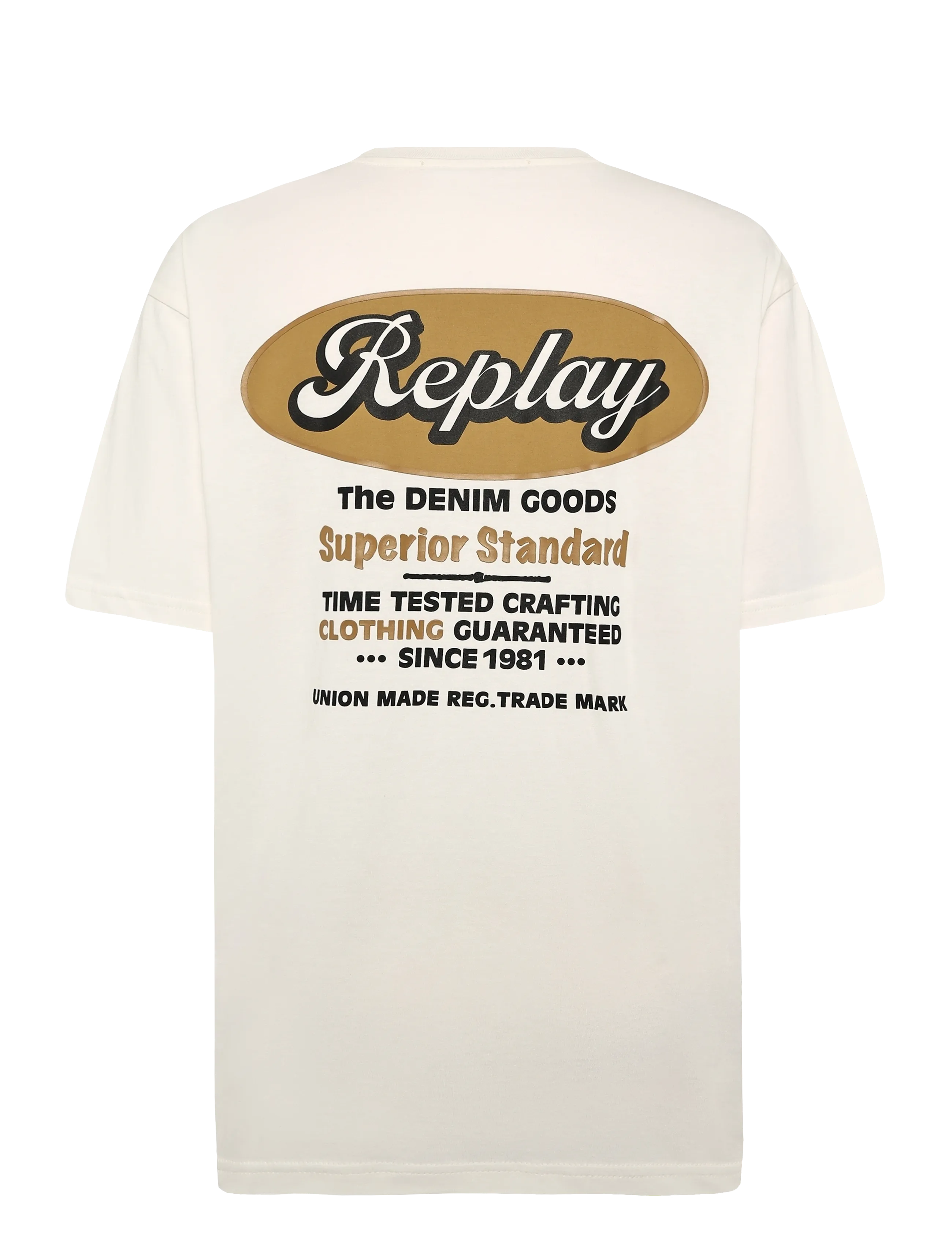 Replay - T-Shirt REGULAR - kortærmede t-shirts - white - 2