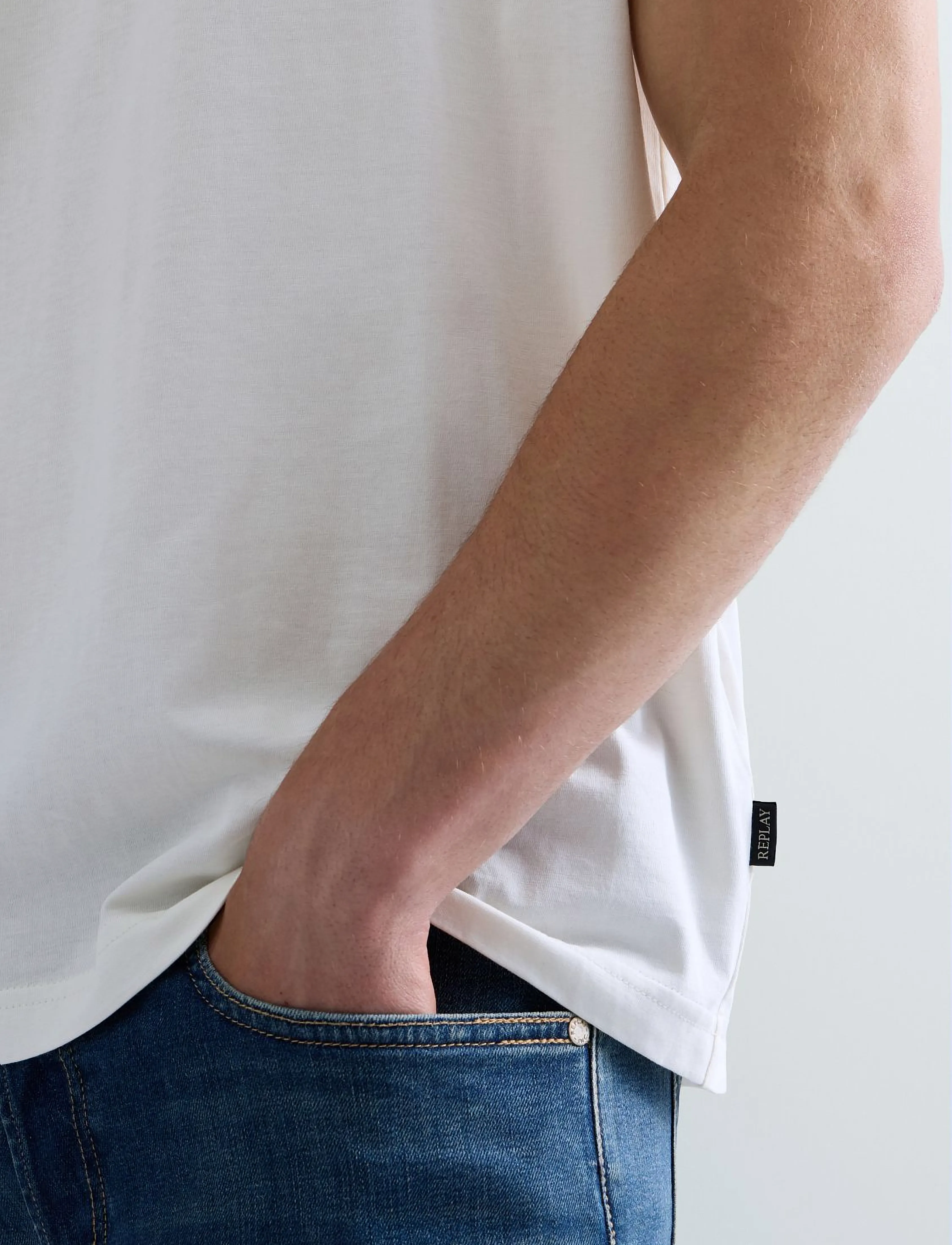 REPLAY T-Shirt Regular herr – bild 6