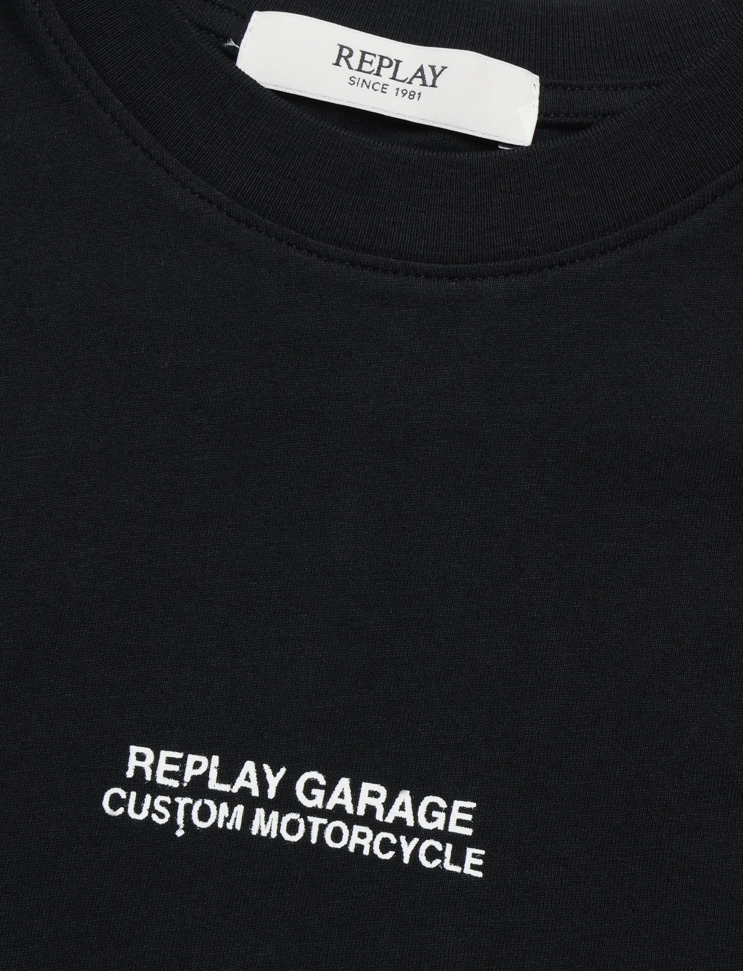 Replay - T-Shirt RELAXED - black - 4