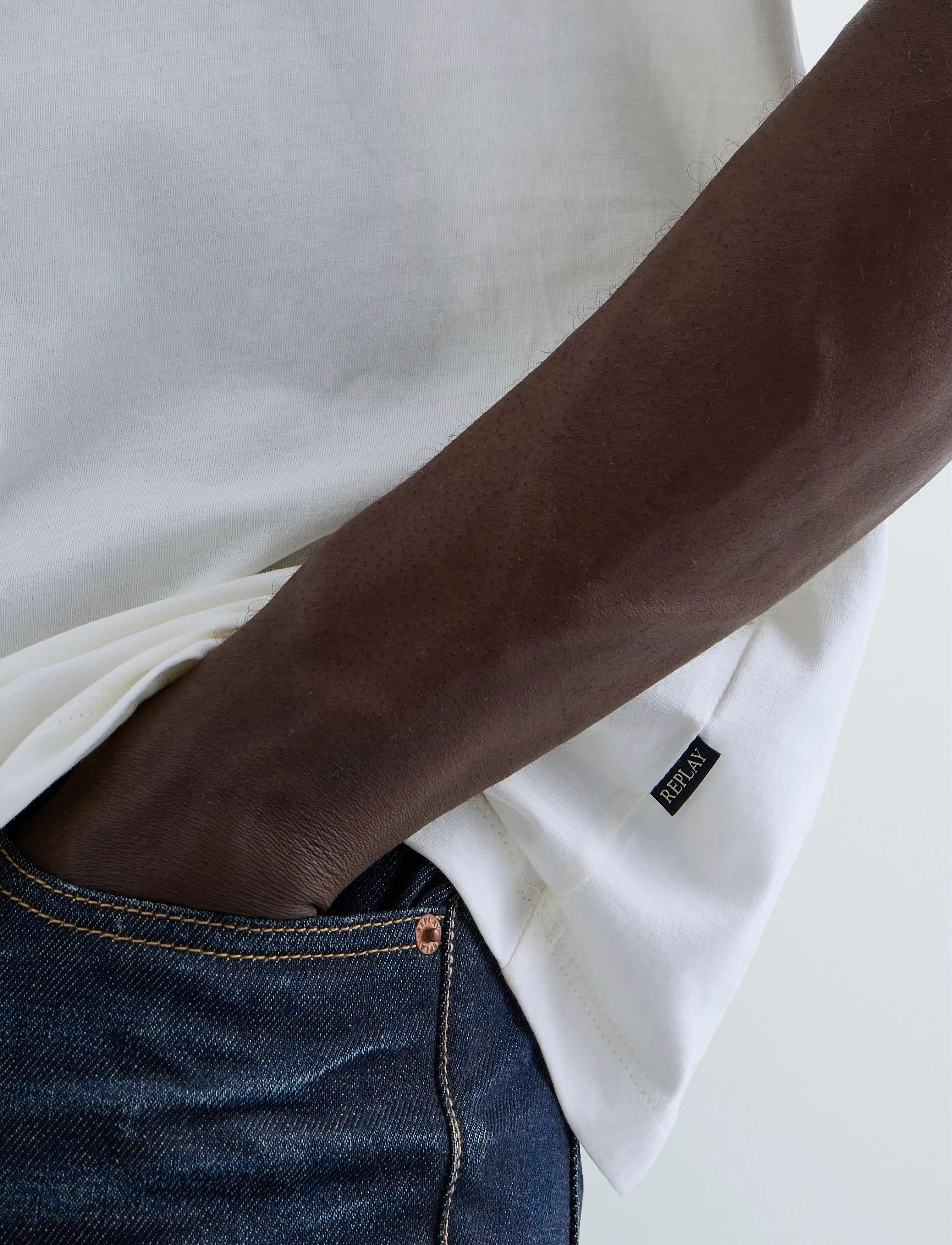 REPLAY T-Shirt Relaxed herr – bild 6