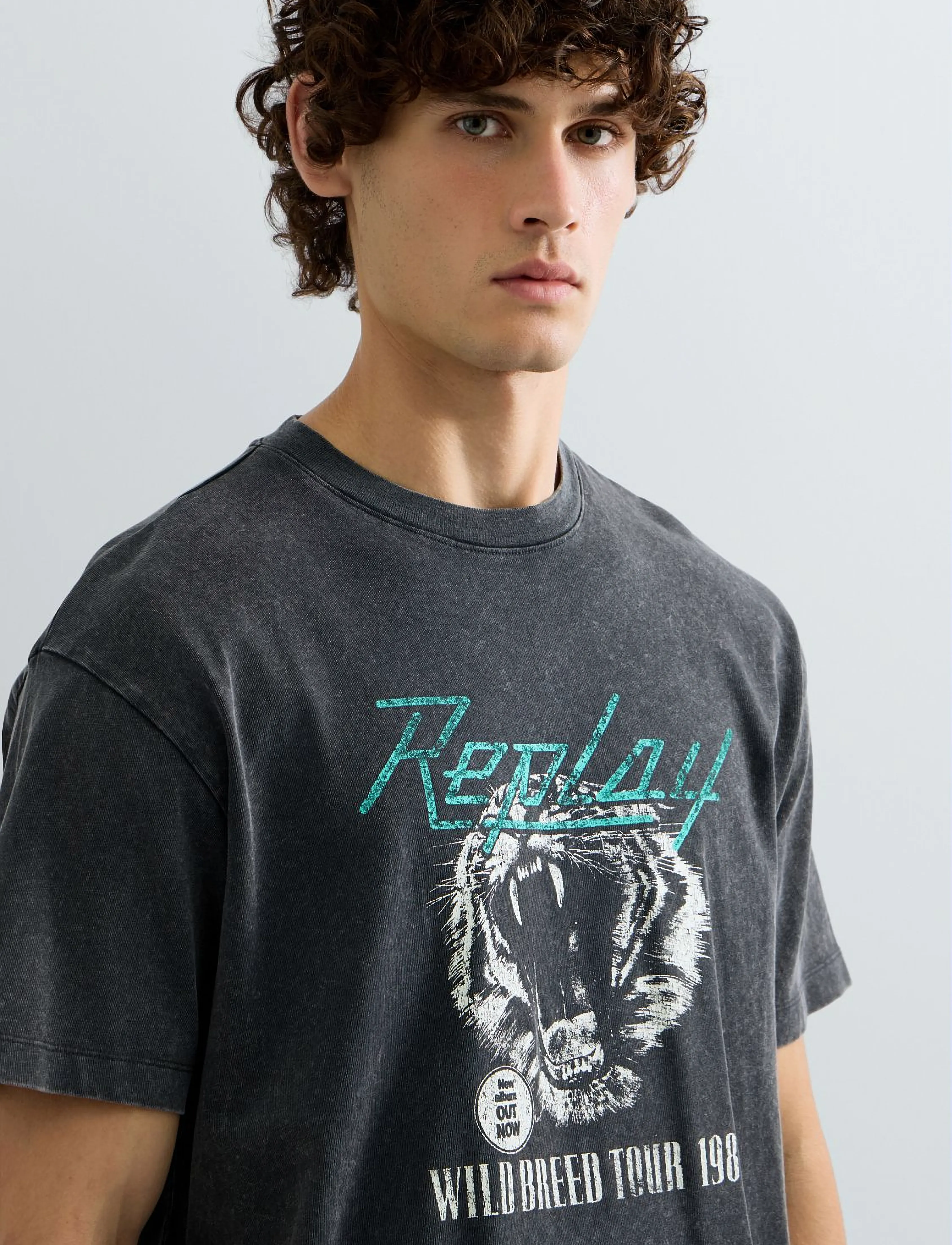 REPLAY T-Shirt Relaxed herr – bild 6