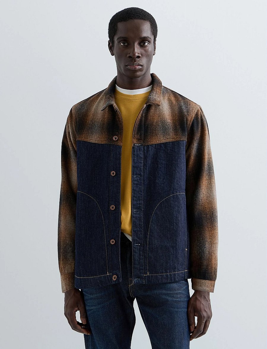 Replay - Jacket RELAXED REGULAR - blue - 4