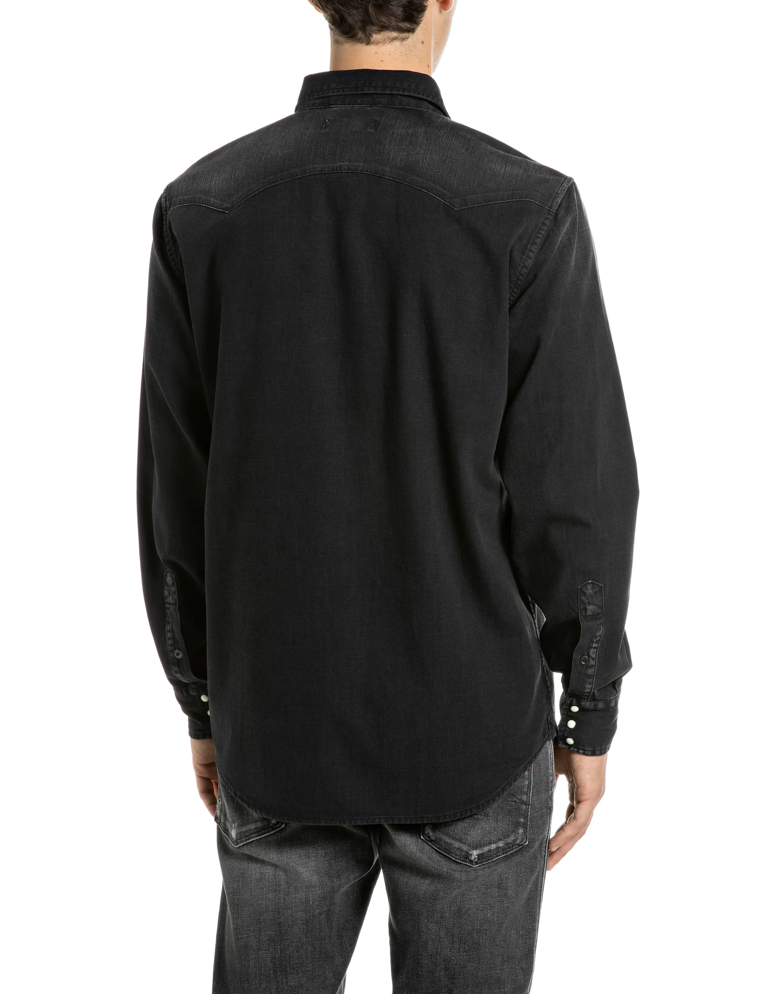 Replay - Shirt REGULAR - black - 3