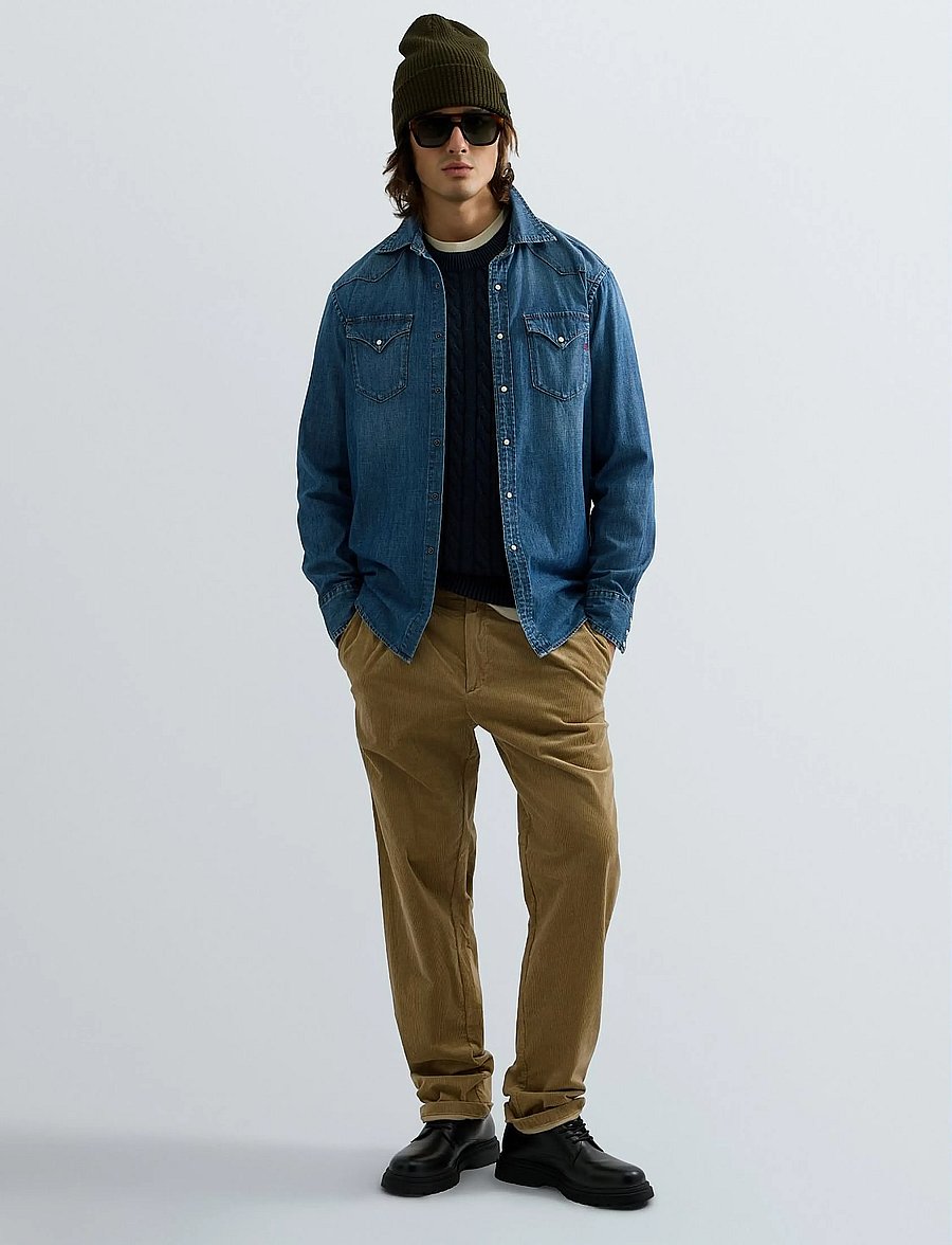 Replay - Shirt REGULAR ,Sustainable - freizeithemden - blue - 4