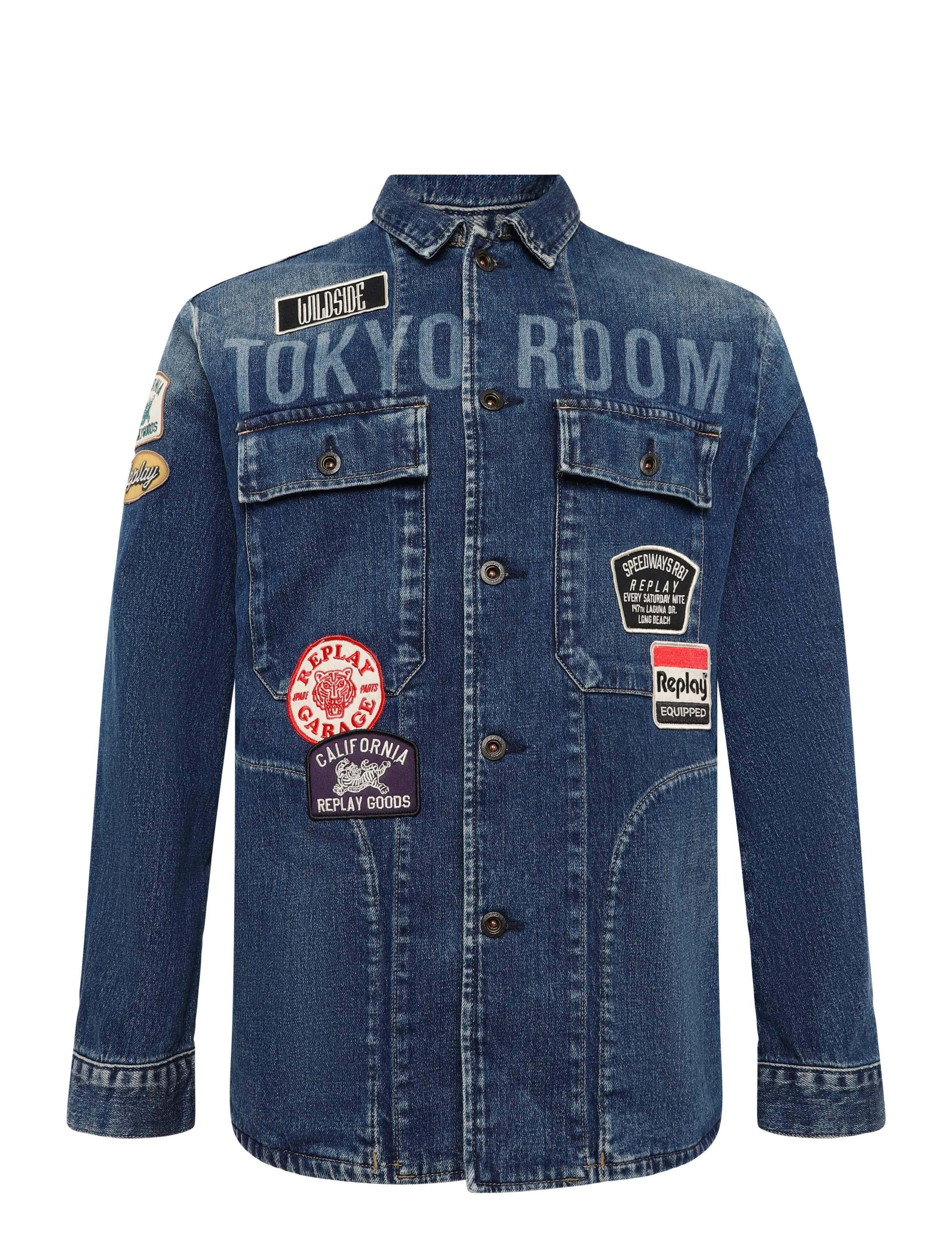 Replay - Jacket REGULAR ,Sustainable - unlined denim jackets - blue - 1