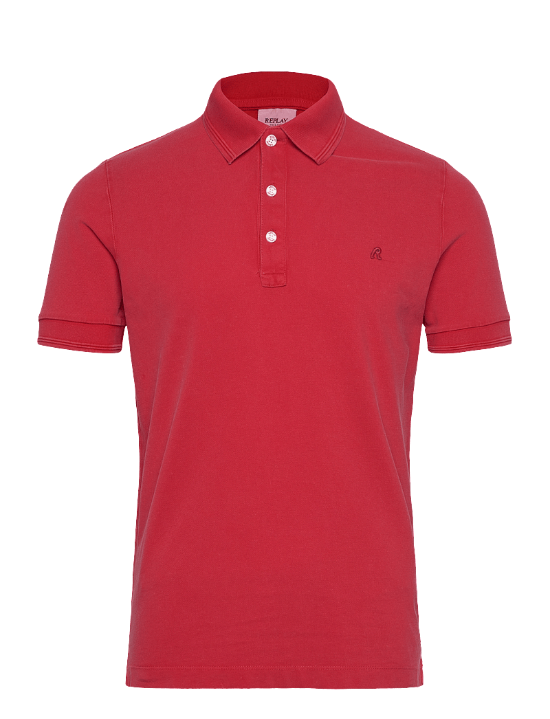 Replay - Polo REGULAR_SLIM Polo - red - 1