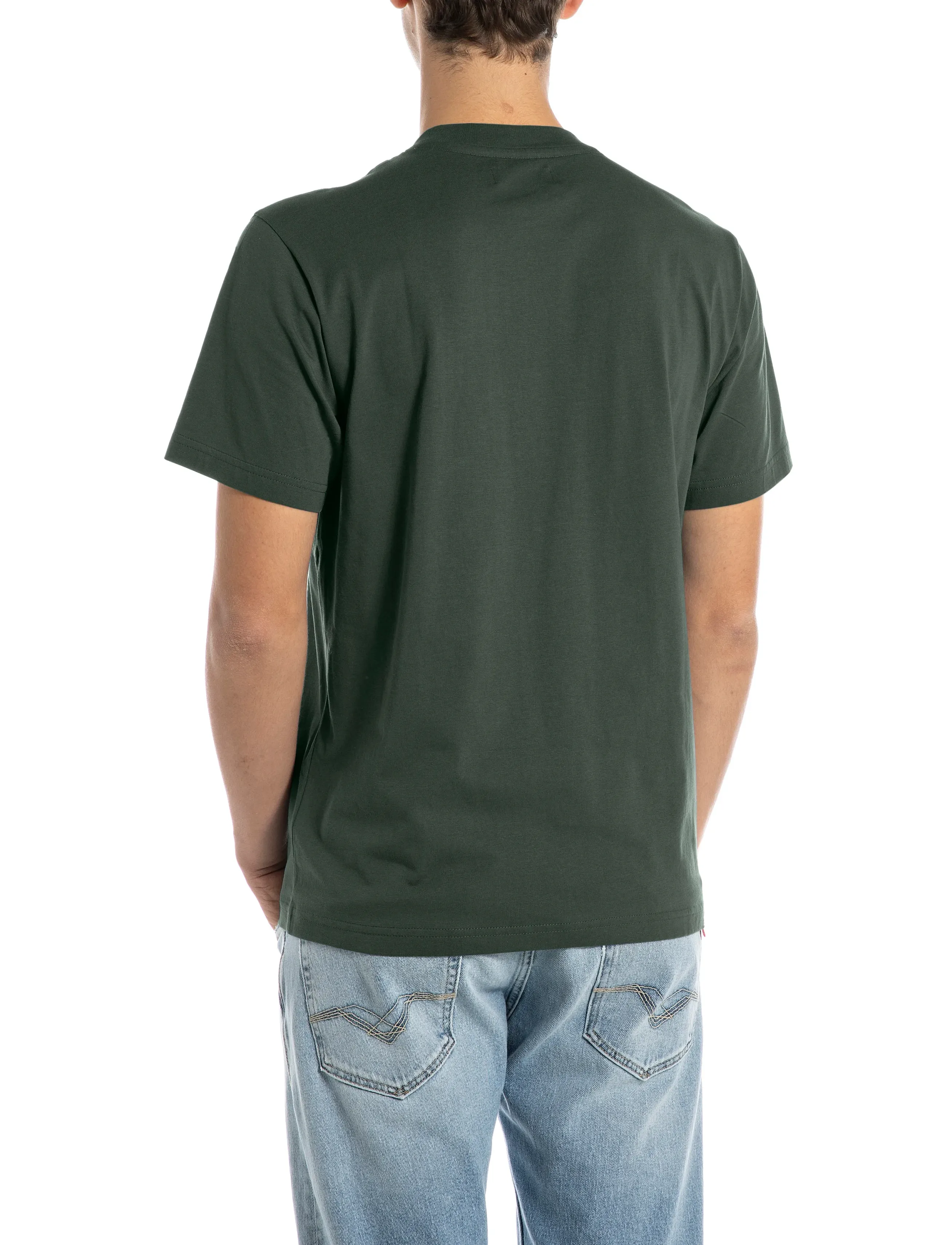 Replay - REGULAR   JERSEY T-Shirt - green - 3