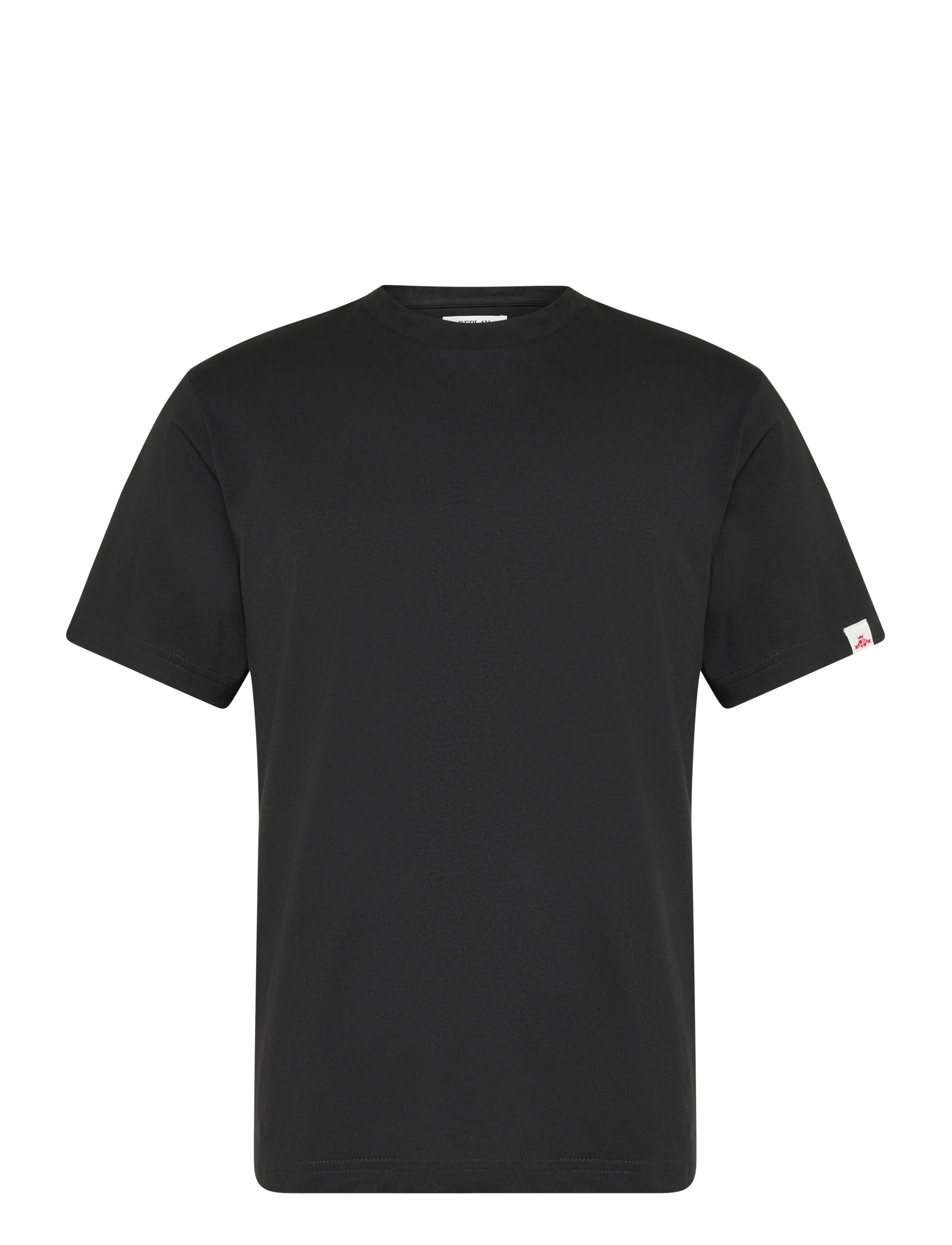 Replay REGULAR Campus  JERSEY T-Shirt - T-shirts - BLACK / black