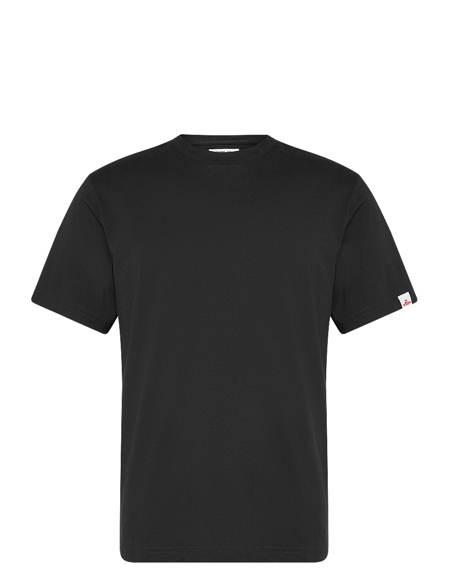 Replay - REGULAR Campus JERSEY T-Shirt - kortärmade t-shirts - black - 1