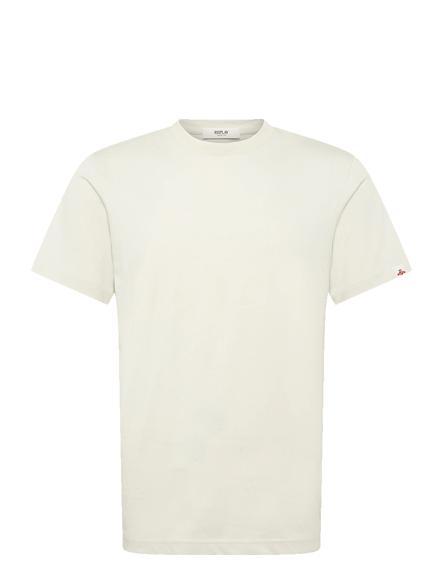 Replay - REGULAR Campus JERSEY T-Shirt - kortærmede t-shirts - white - 1