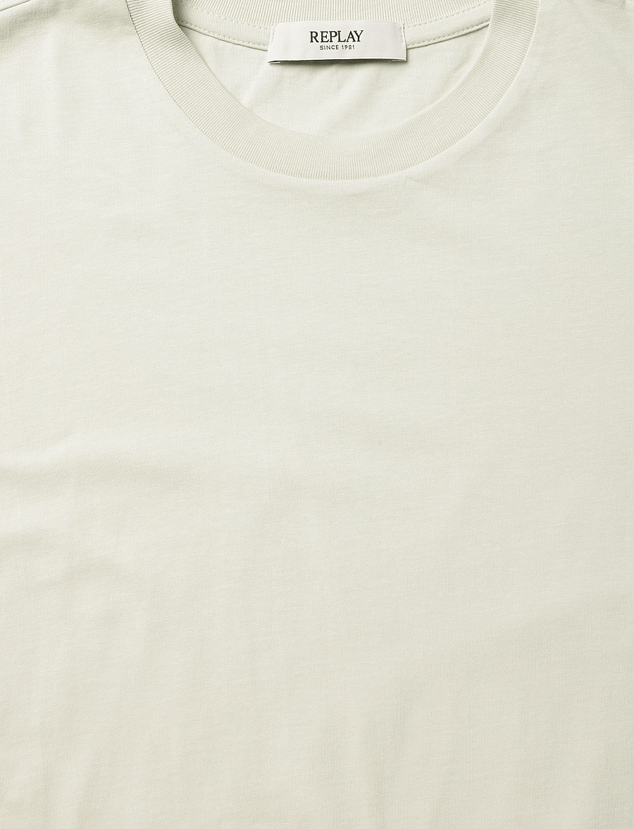 Replay - REGULAR Campus JERSEY T-Shirt - kortærmede t-shirts - white - 4