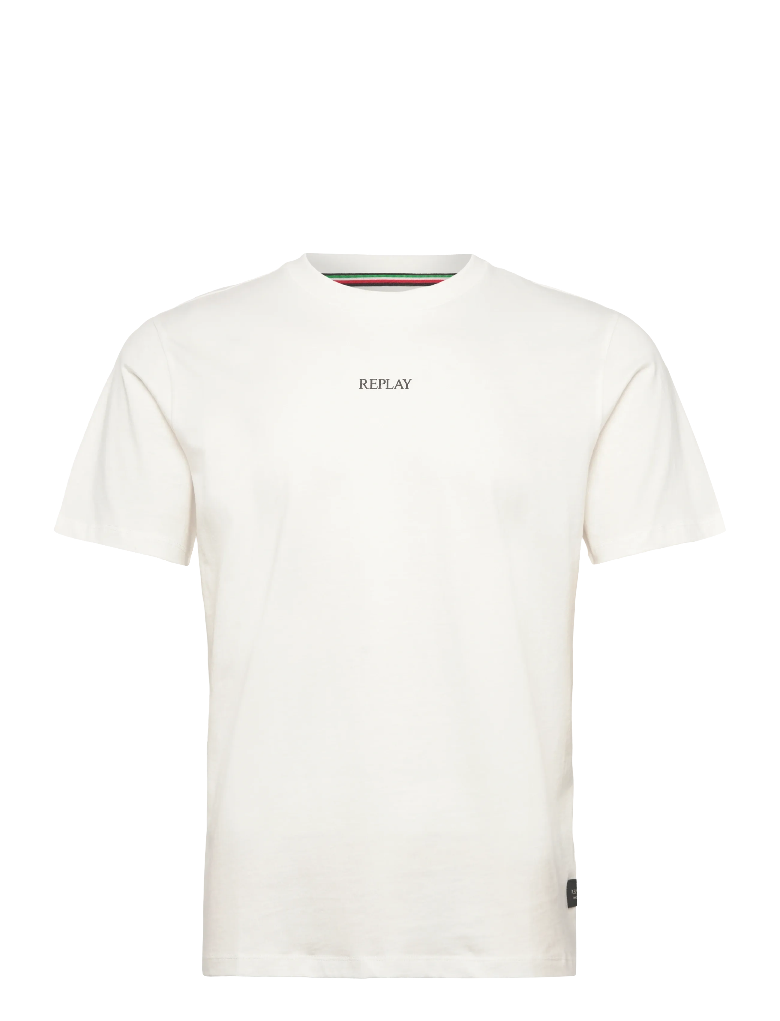 REPLAY T-Shirt Regular Replay Basics Weiß - XXL - Herren
