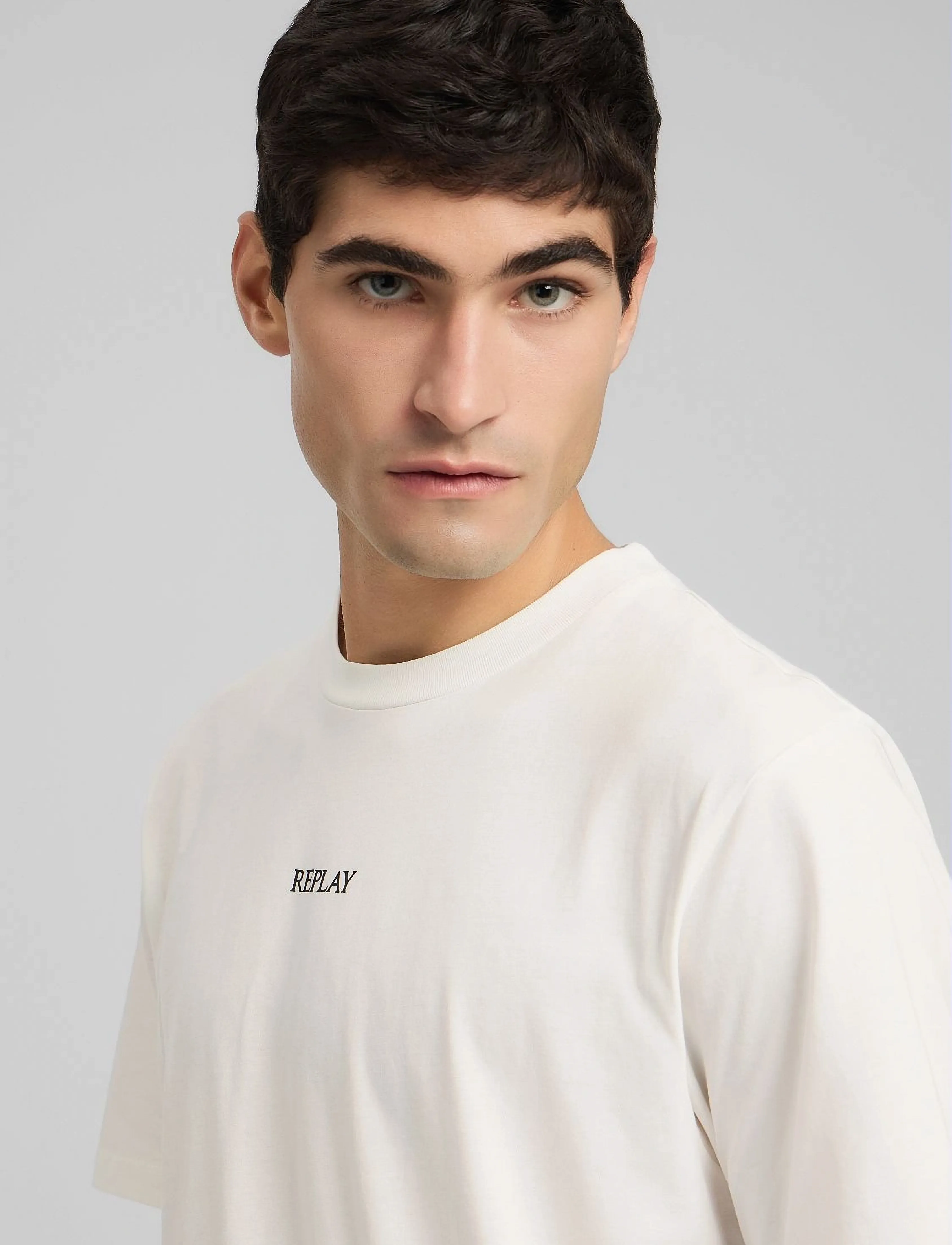 REPLAY T-shirt basic jersey 30/1 herr – bild 9