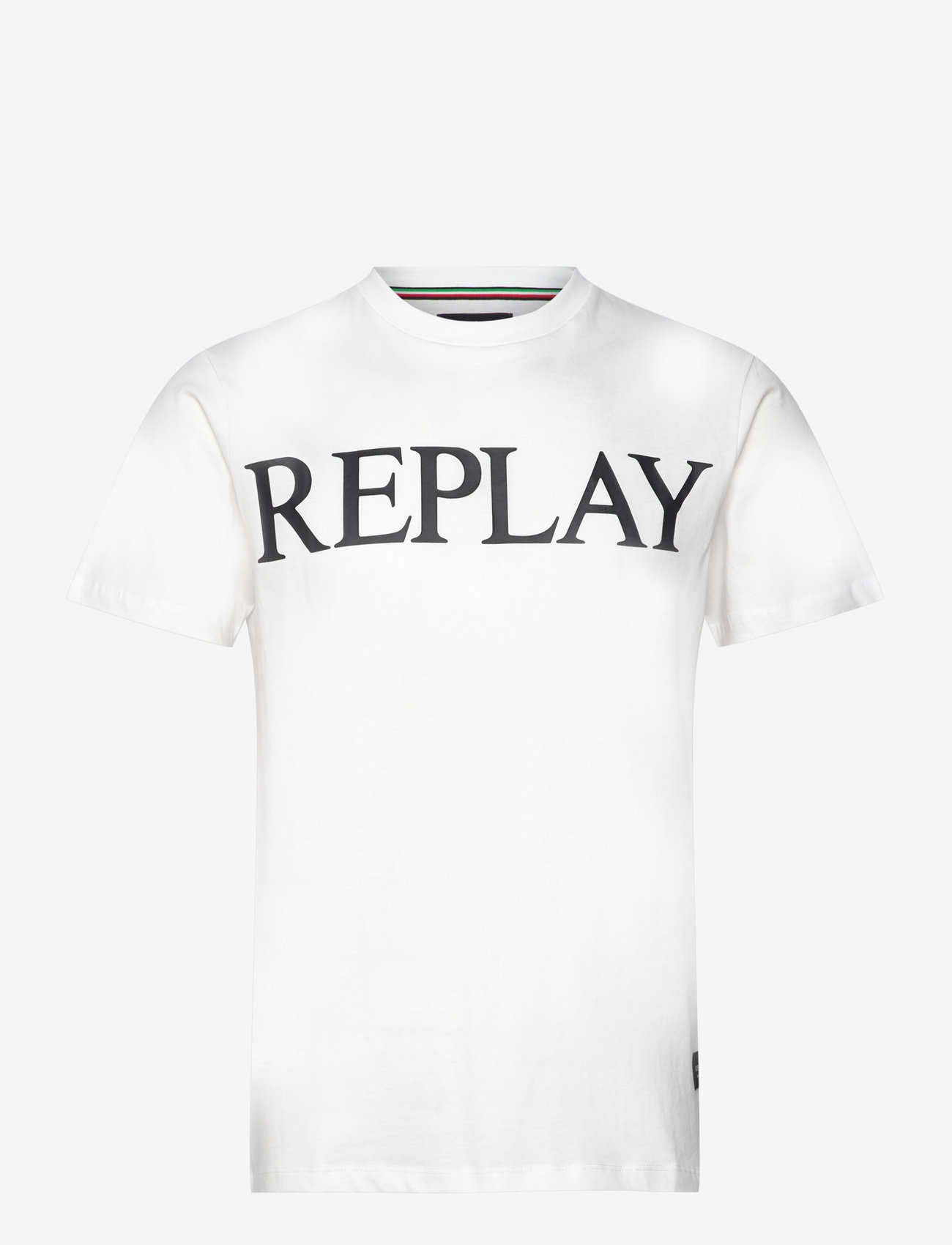 Replay - T-Shirt REGULAR Replay Basics - kurzärmelig - white - 1