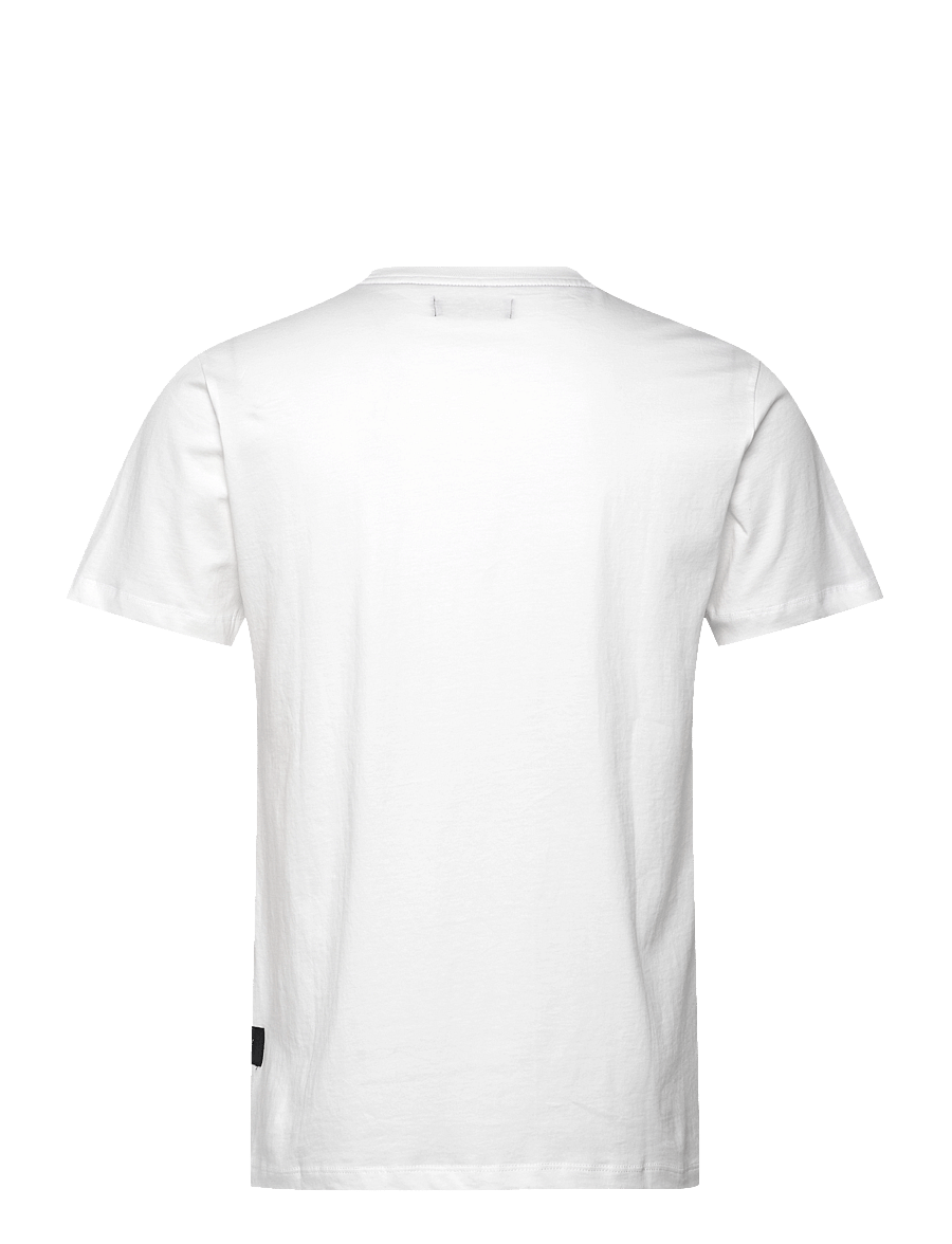 Replay - T-Shirt REGULAR Replay Basics - kortärmade t-shirts - white - 2