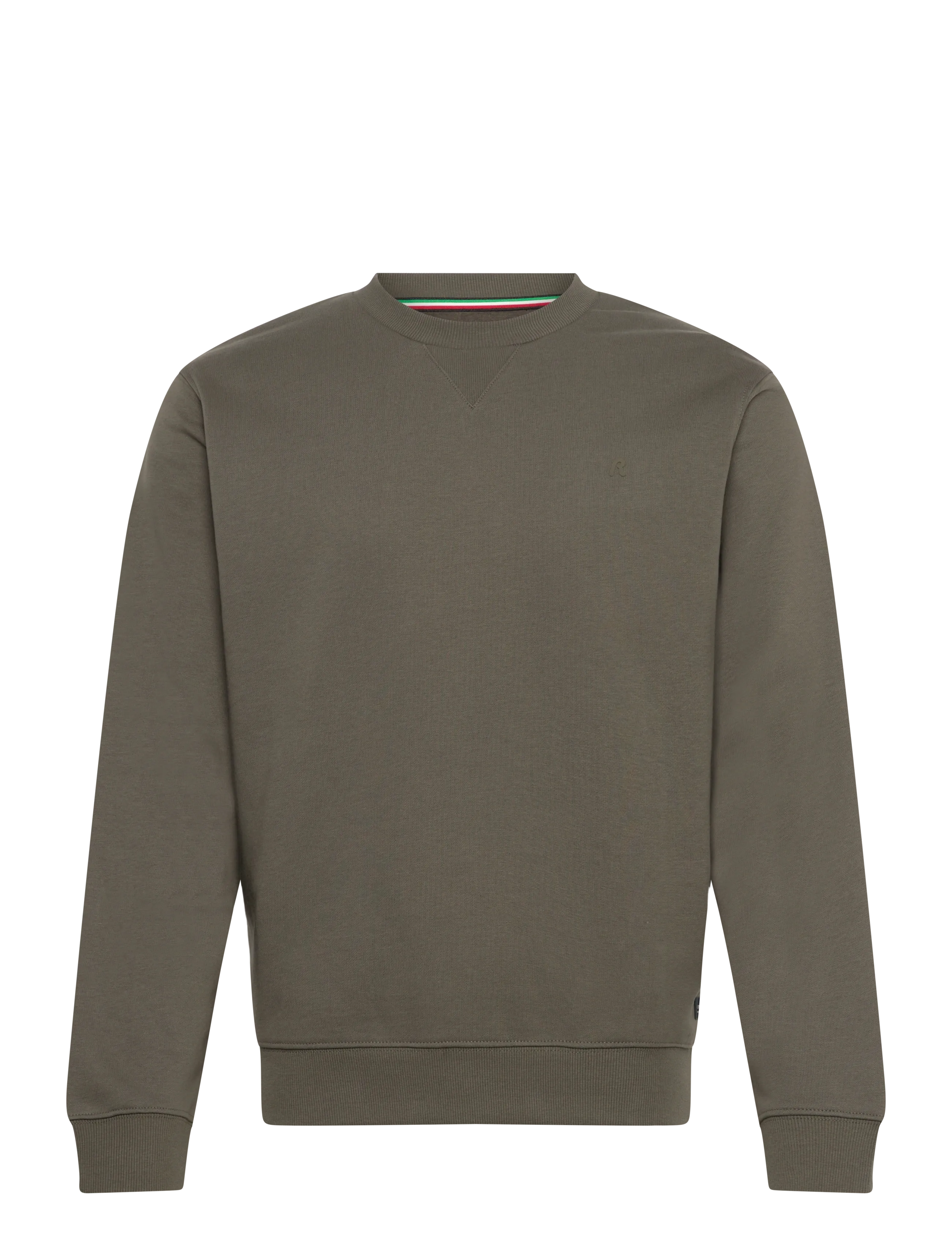 Replay Jumper REGULAR Replay Basics - Replay Men - GREEN / red