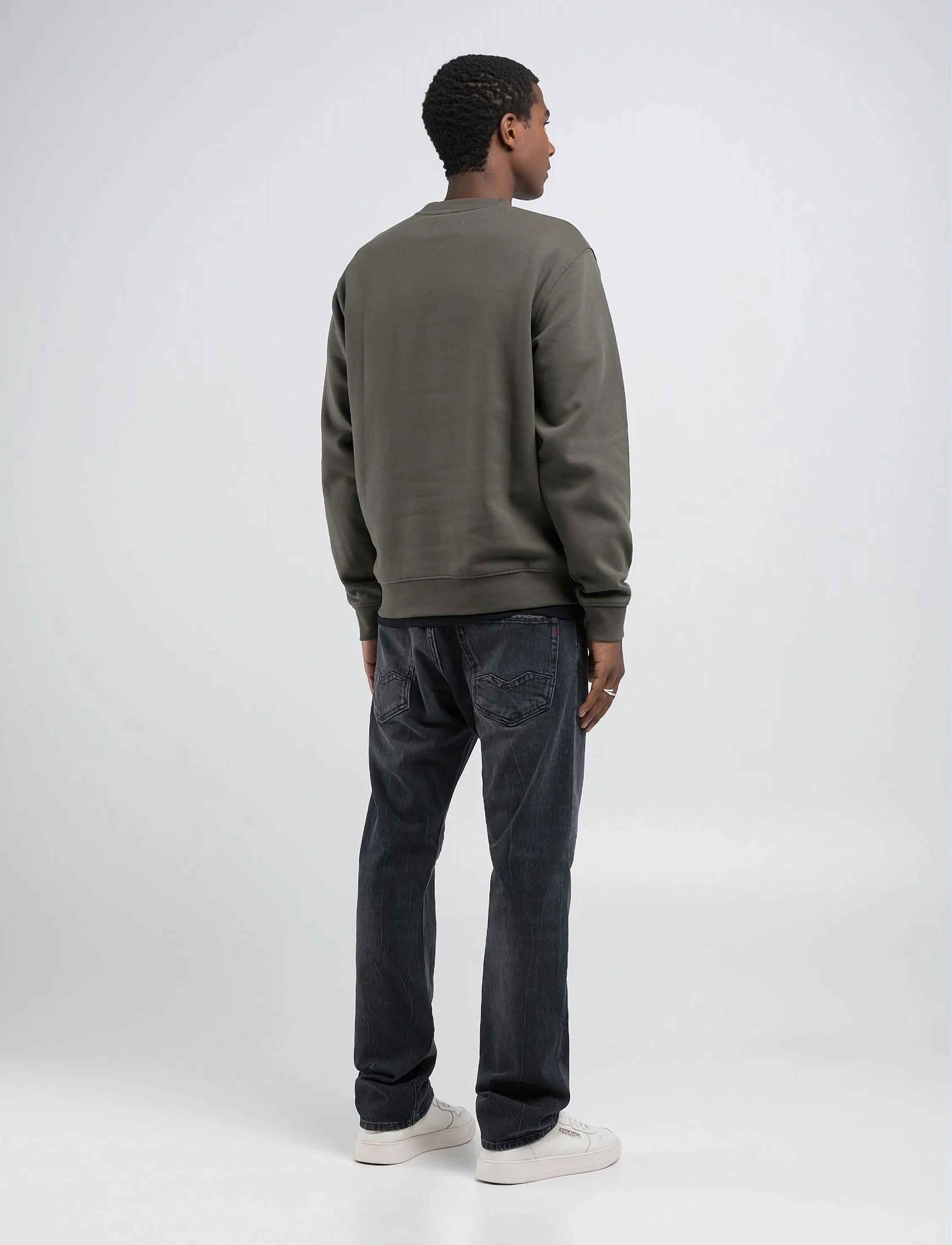 Replay - Jumper REGULAR Replay Basics - sweatshirts - green - 5