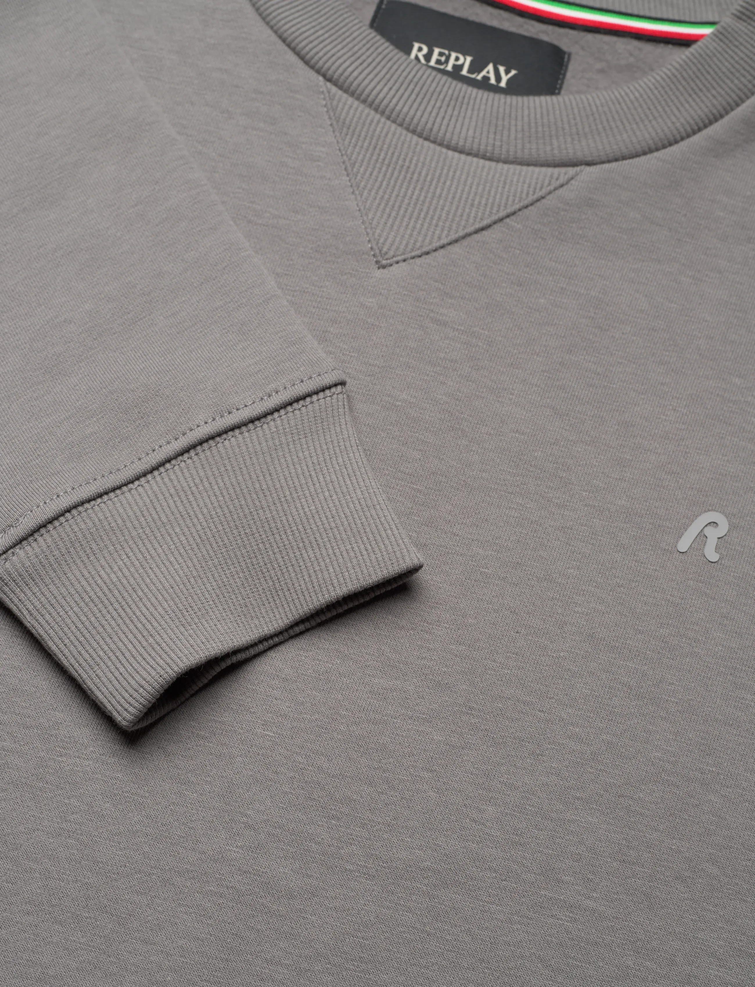 Replay - Jumper REGULAR Replay Basics - sweatshirts - grey - 4