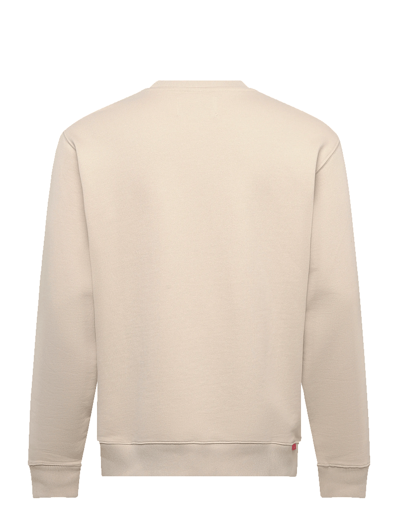 Replay - Jumper REGULAR RED LOGO - sweatshirts - beige - 2