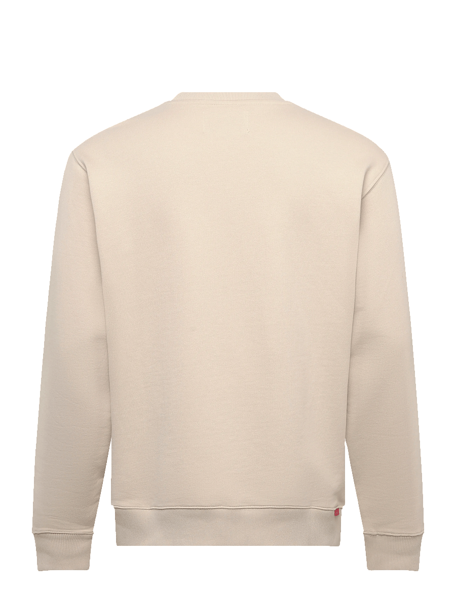 Replay - Jumper REGULAR RED LOGO - sweatshirts - beige - 2