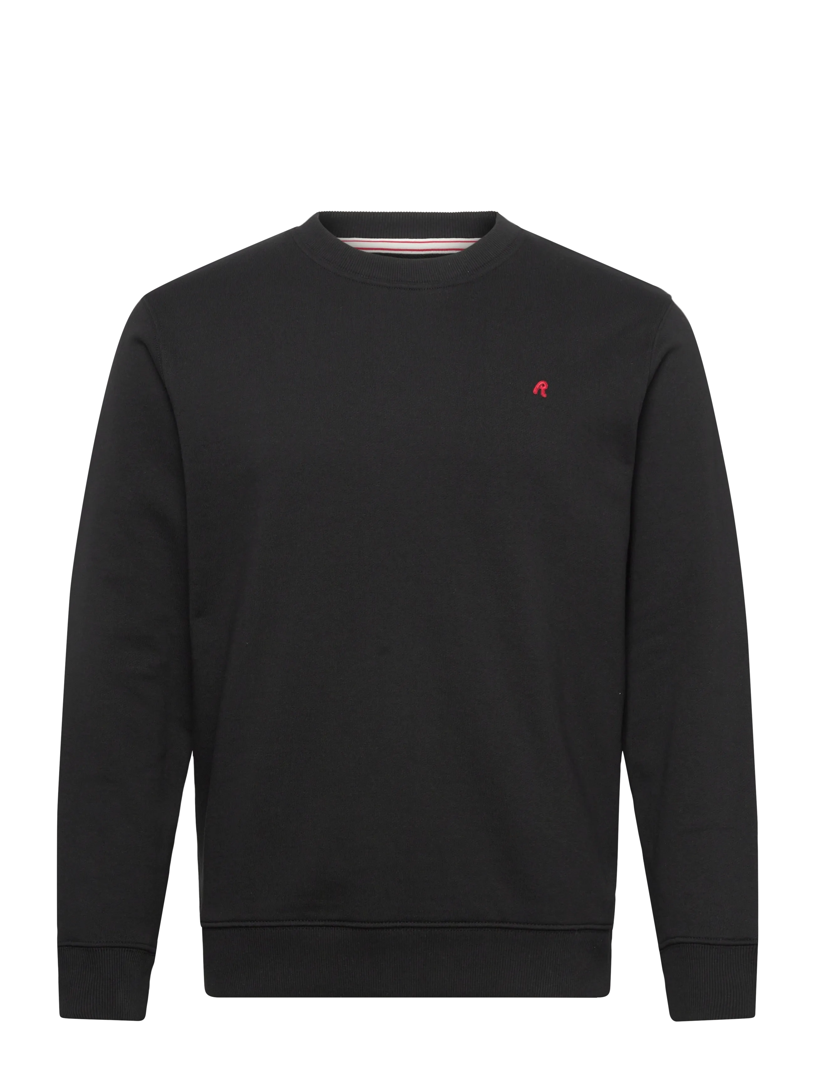 Replay Jumper REGULAR RED LOGO - Replay - BLACK / black