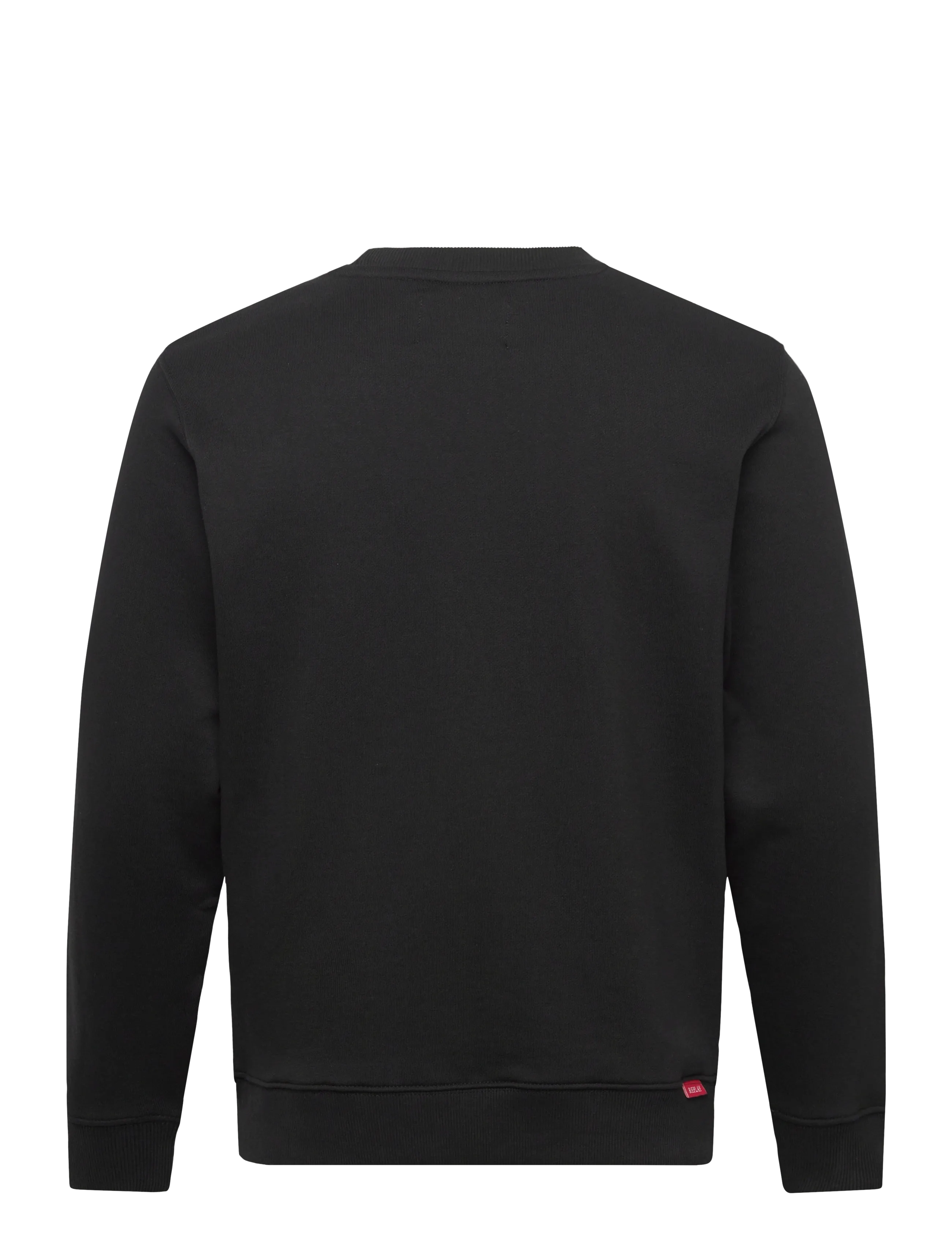 Replay - Jumper REGULAR RED LOGO - sweatshirts - black - 2