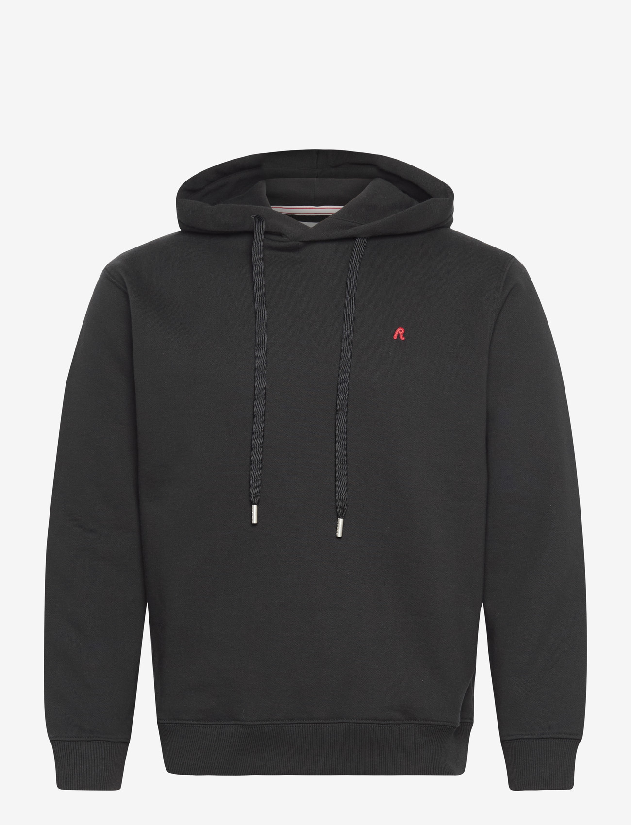 Replay - Jumper REGULAR RED LOGO - sweatshirts - black - 1