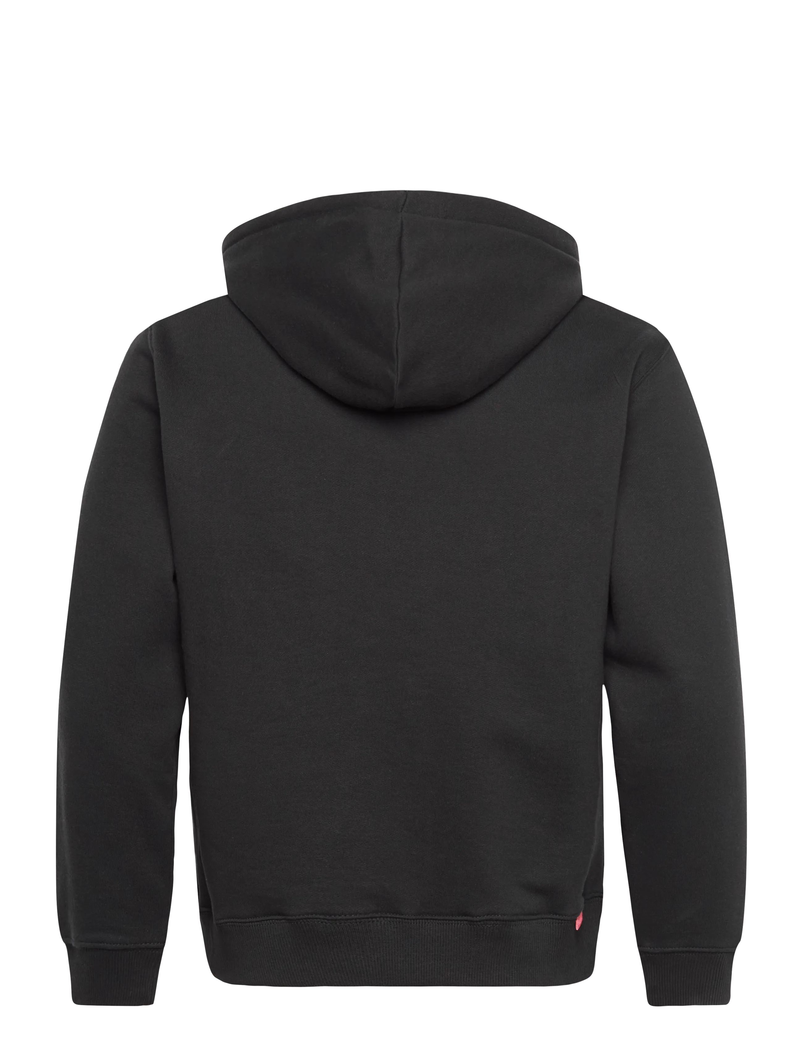 Replay - Jumper REGULAR RED LOGO - hoodies - black - 2