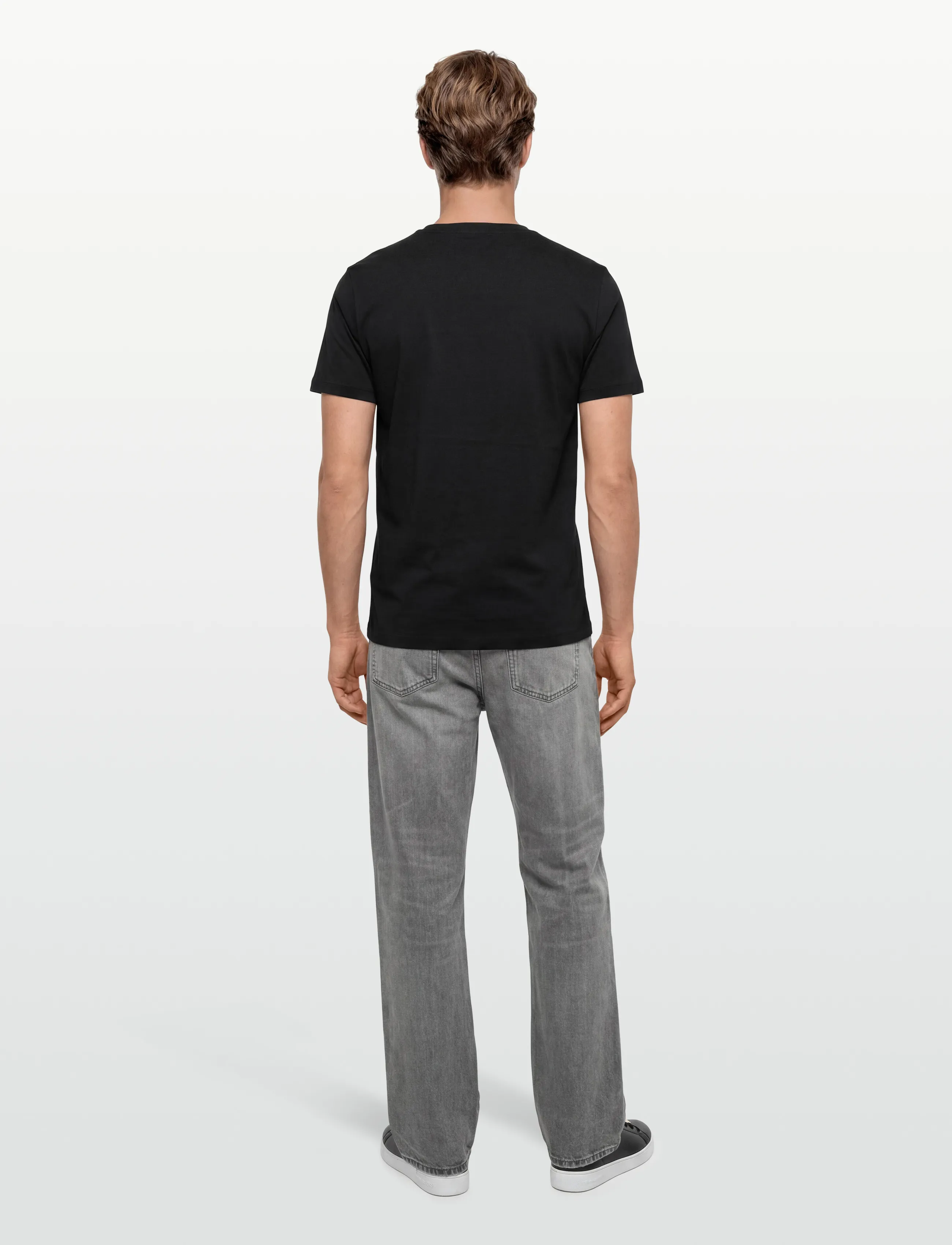 Replay - T-Shirt RELAXED - lühikeste varrukatega t-särgid - black - 4