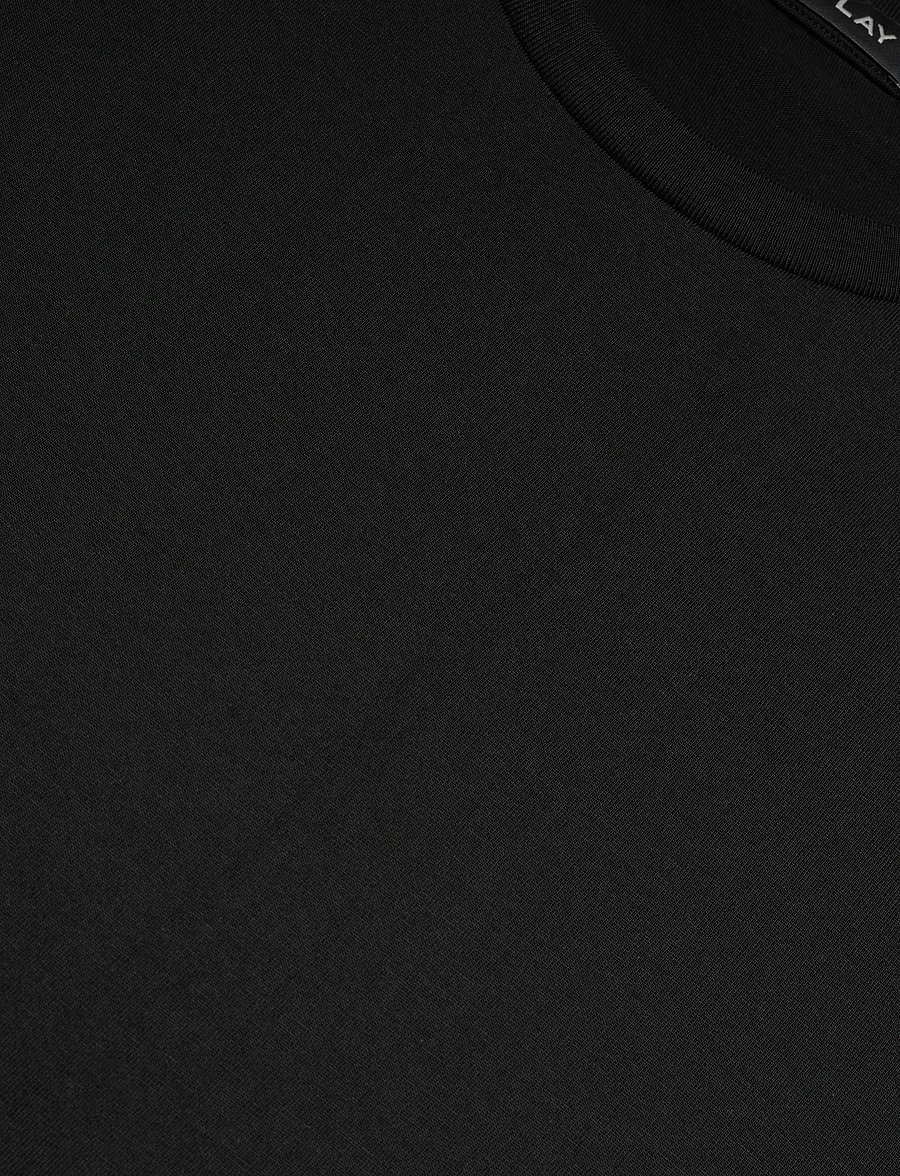 Replay - T-Shirt RELAXED - kortærmede t-shirts - black - 5