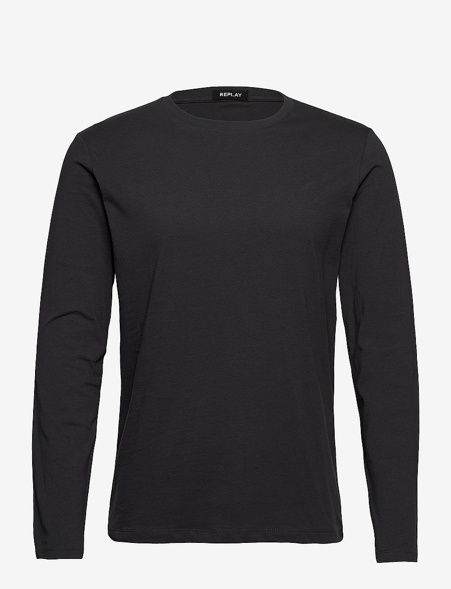 Replay - Long slevees T-shirt - cold grey - 0
