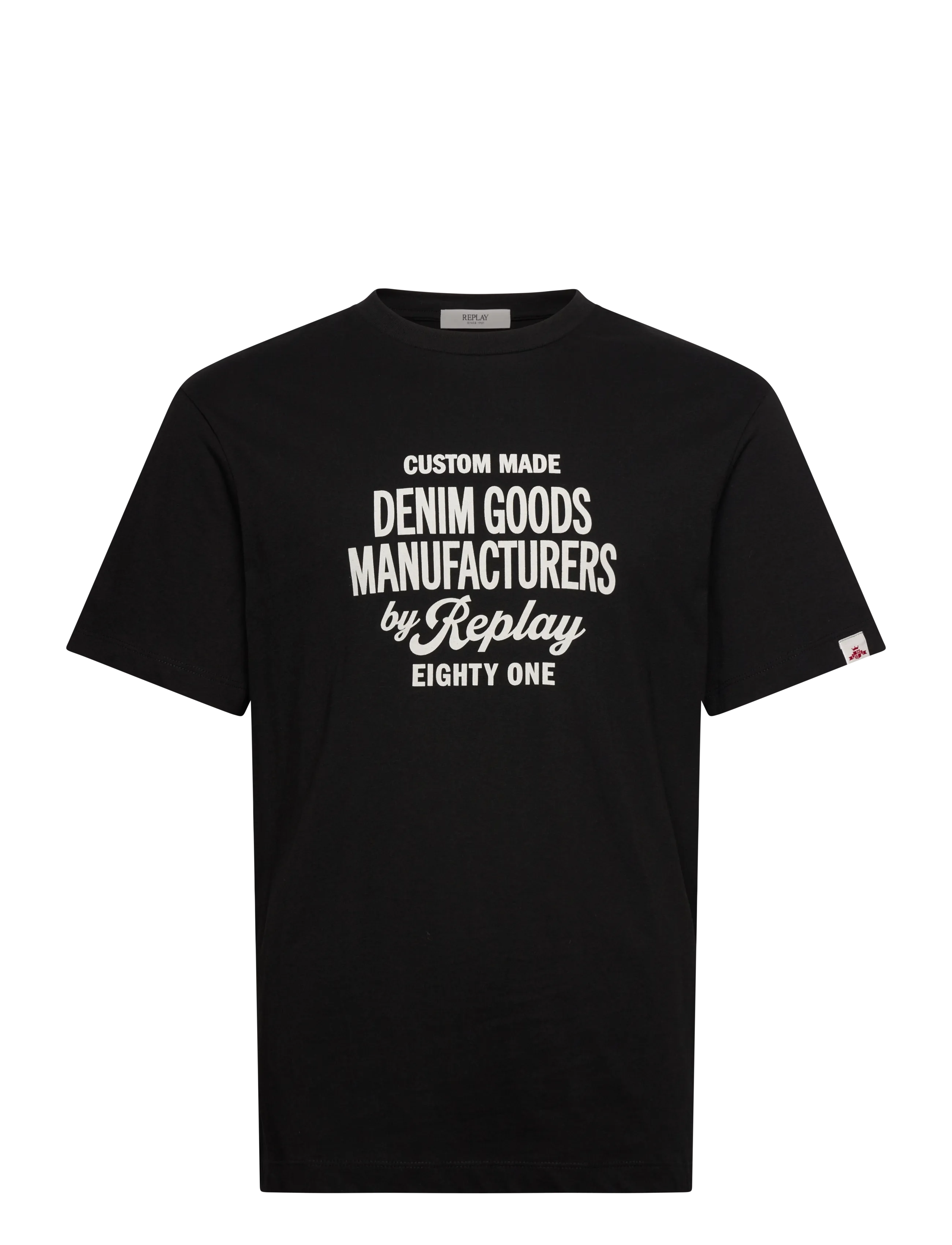 Replay T-Shirt RELAXED - Deals - BLACK / black