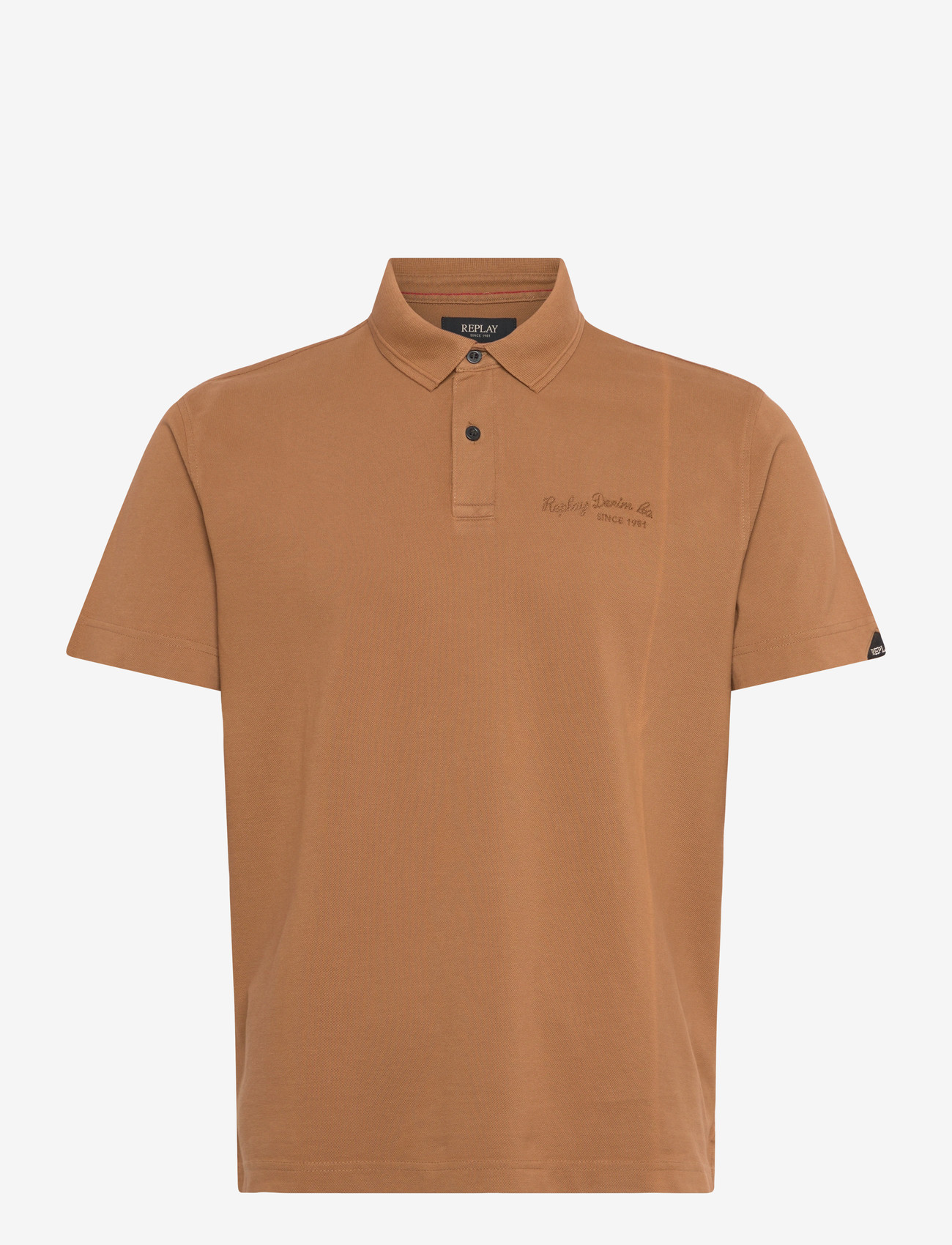 Replay - Polo REGULAR  PIQUET BRANDY - kortärmade pikéer - brown - 0
