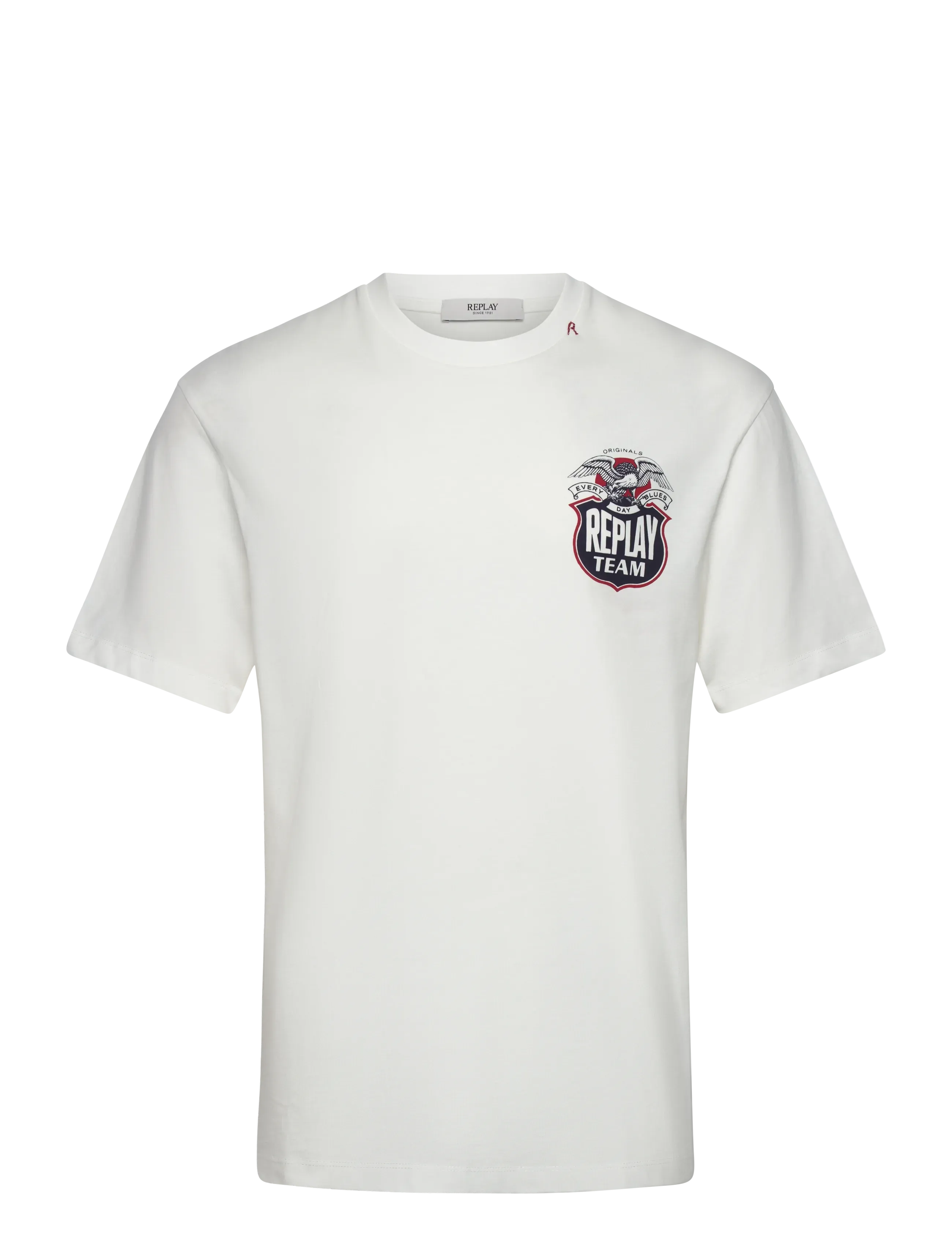 Replay T-Shirt RELAXED - Replay - WHITE / white