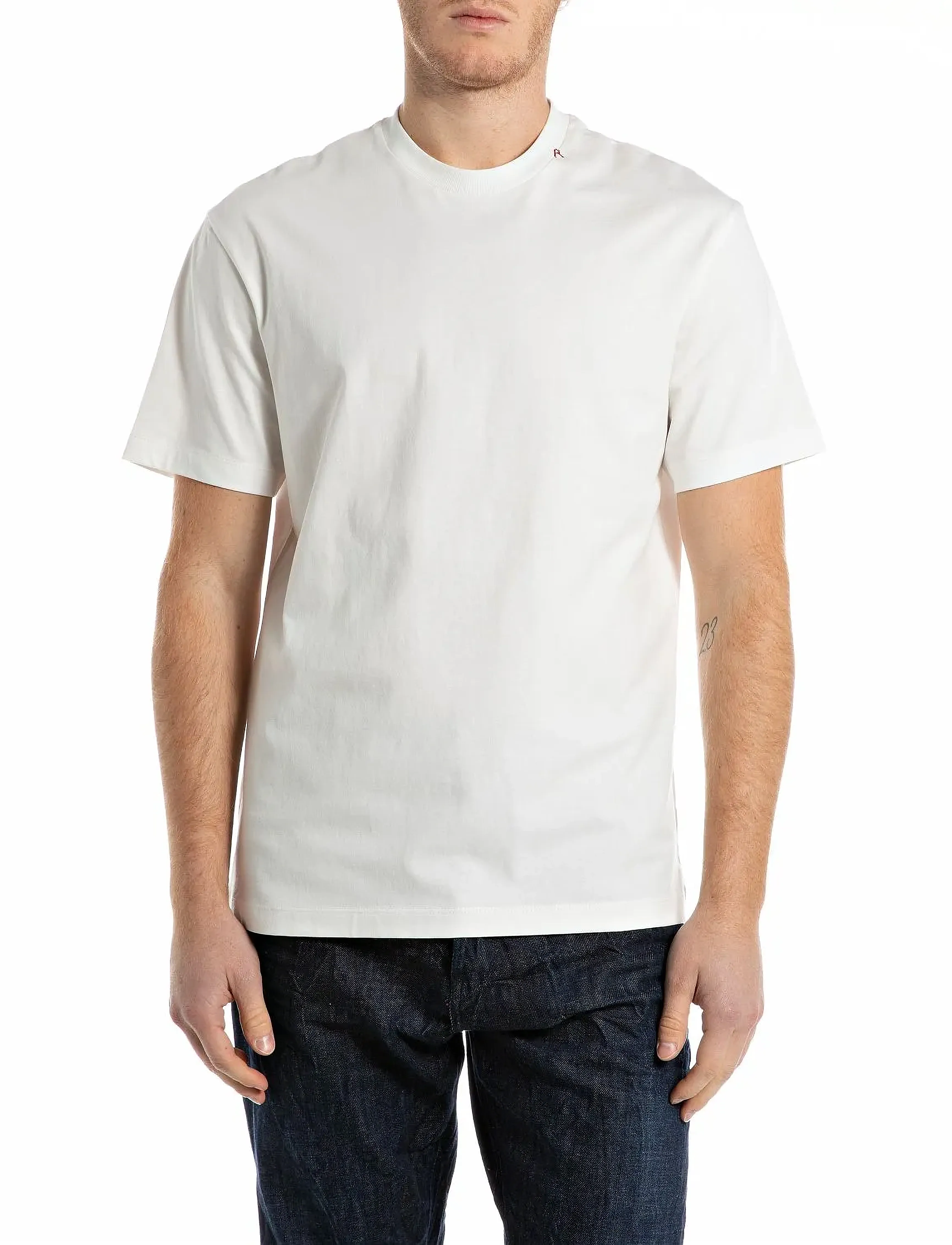 Replay T-Shirt RELAXED - Deals - WHITE / white