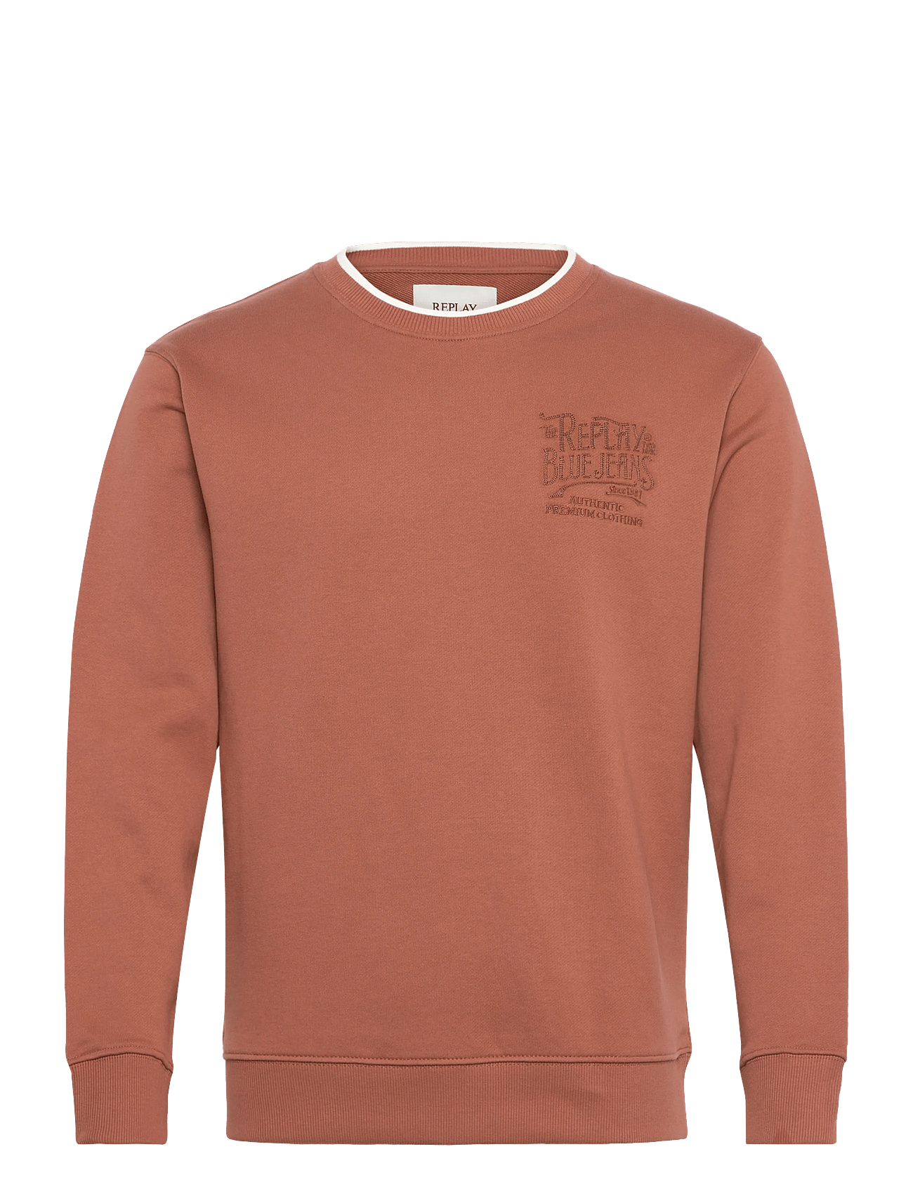 Replay | Jumper Regular Fleece Tobacco | M