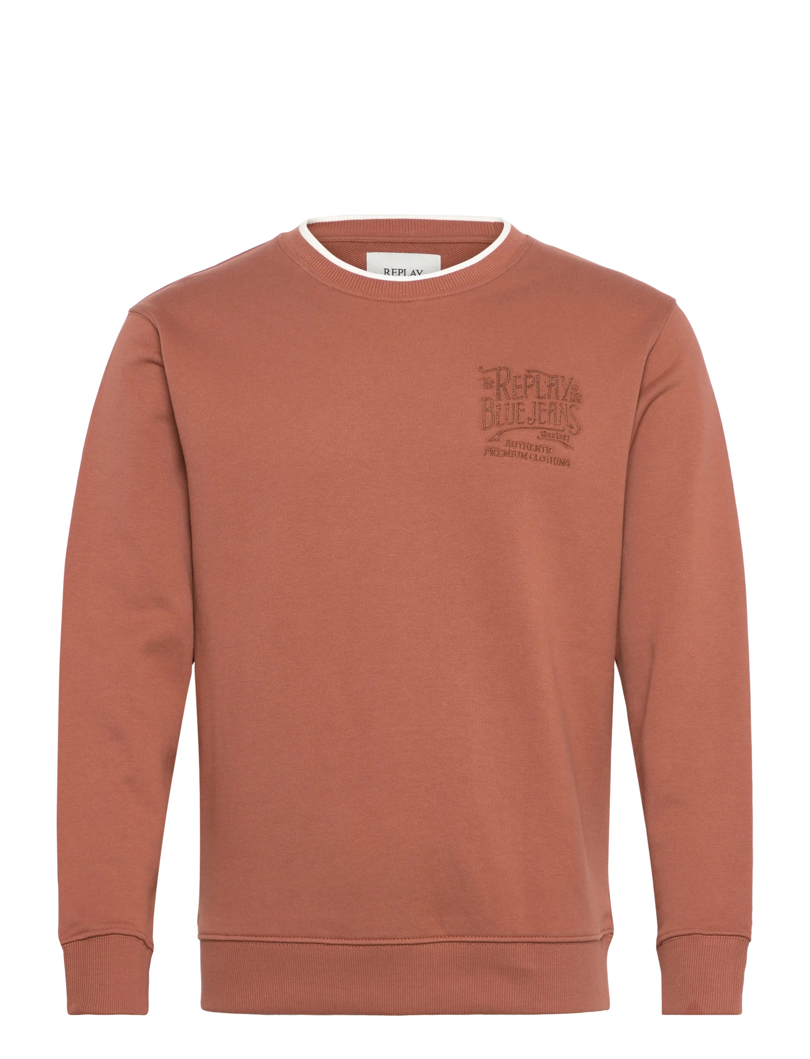 Replay Jumper REGULAR  FLEECE TOBACCO - Linnen - BROWN / brown