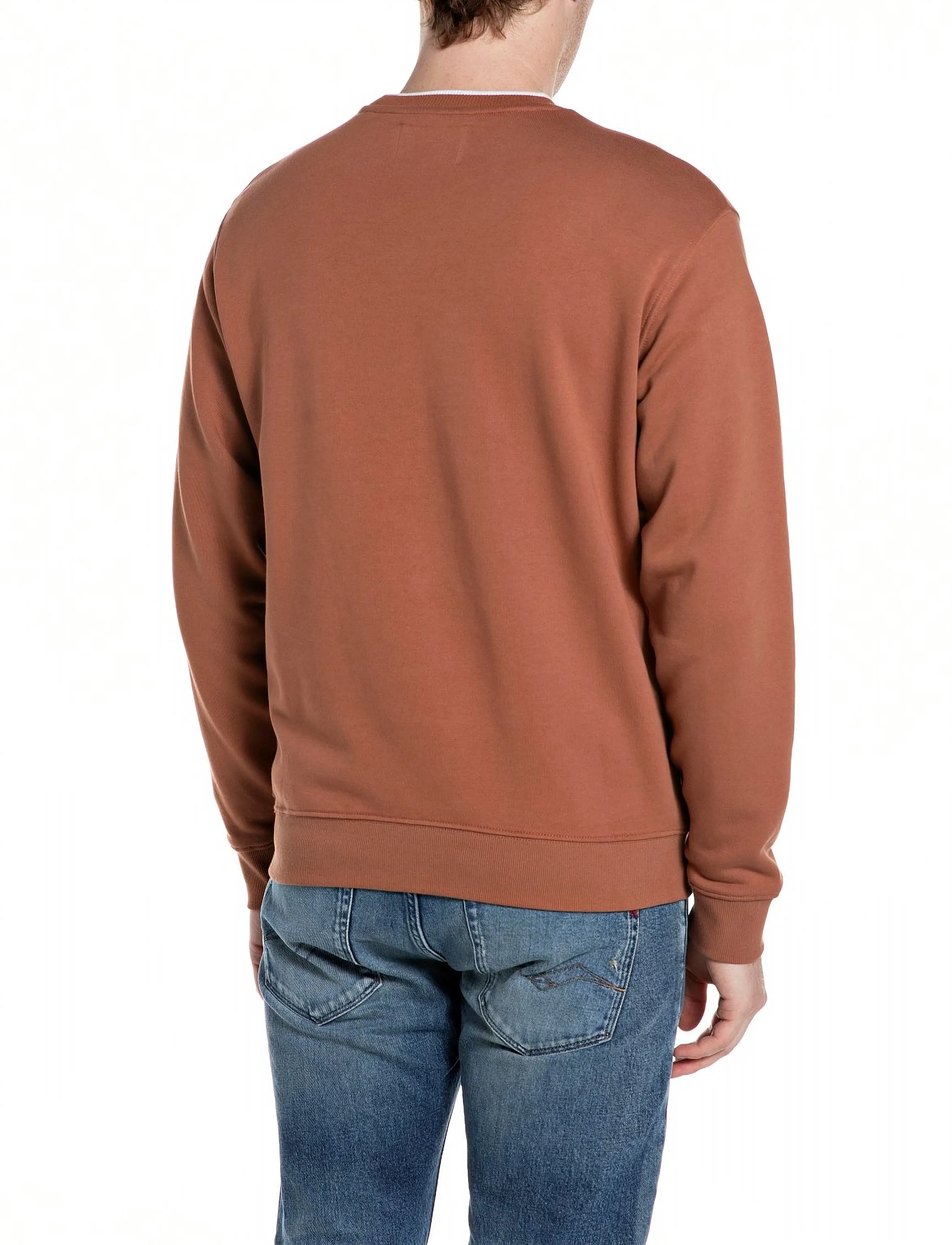 Replay - Jumper REGULAR  FLEECE TOBACCO - dressipluusid - brown - 3