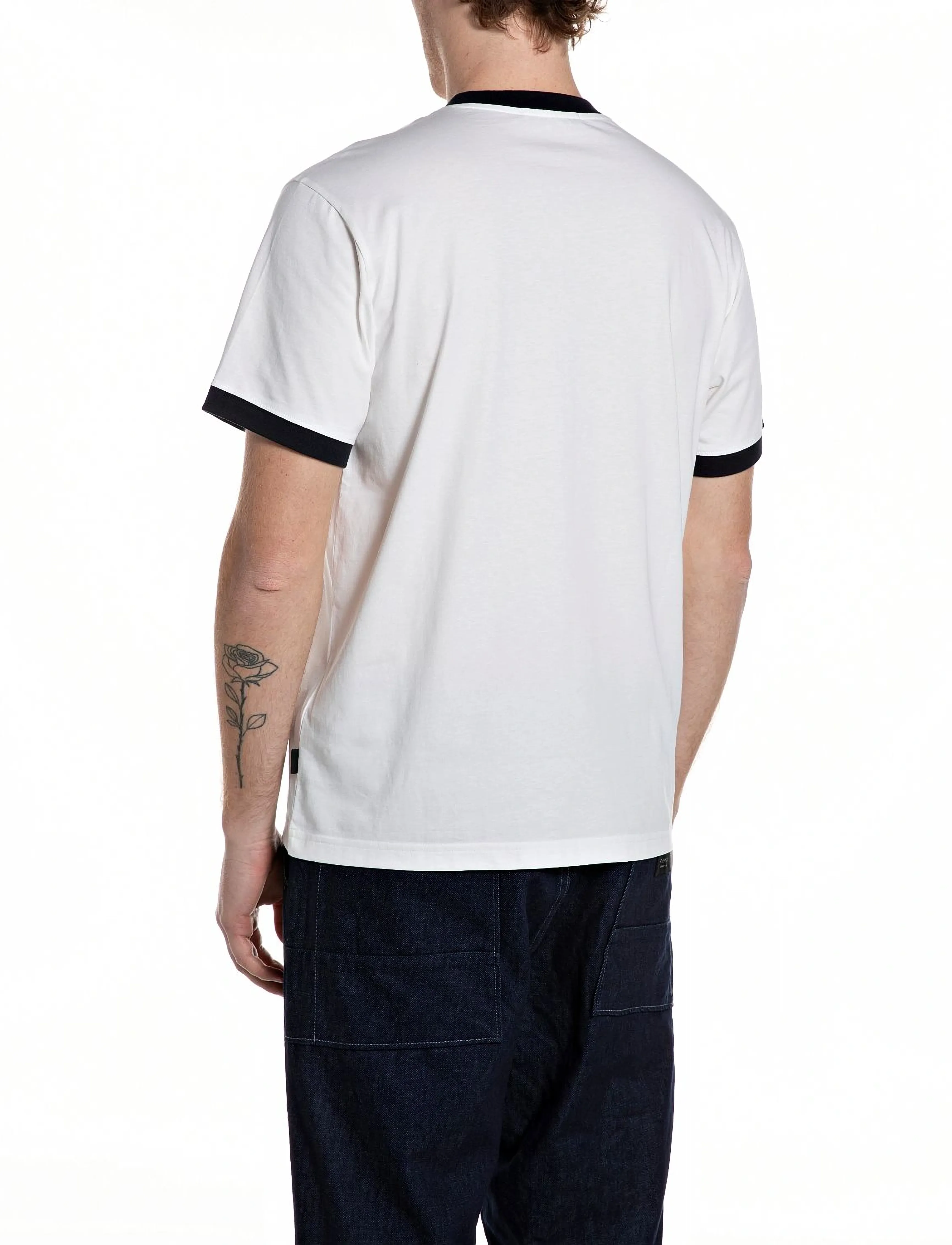 Replay - T-Shirt REGULAR - mehed - white - 3