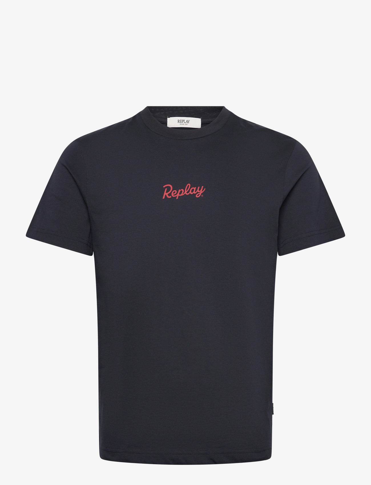 Replay - T-Shirt REGULAR - lyhythihaiset - navy - 1