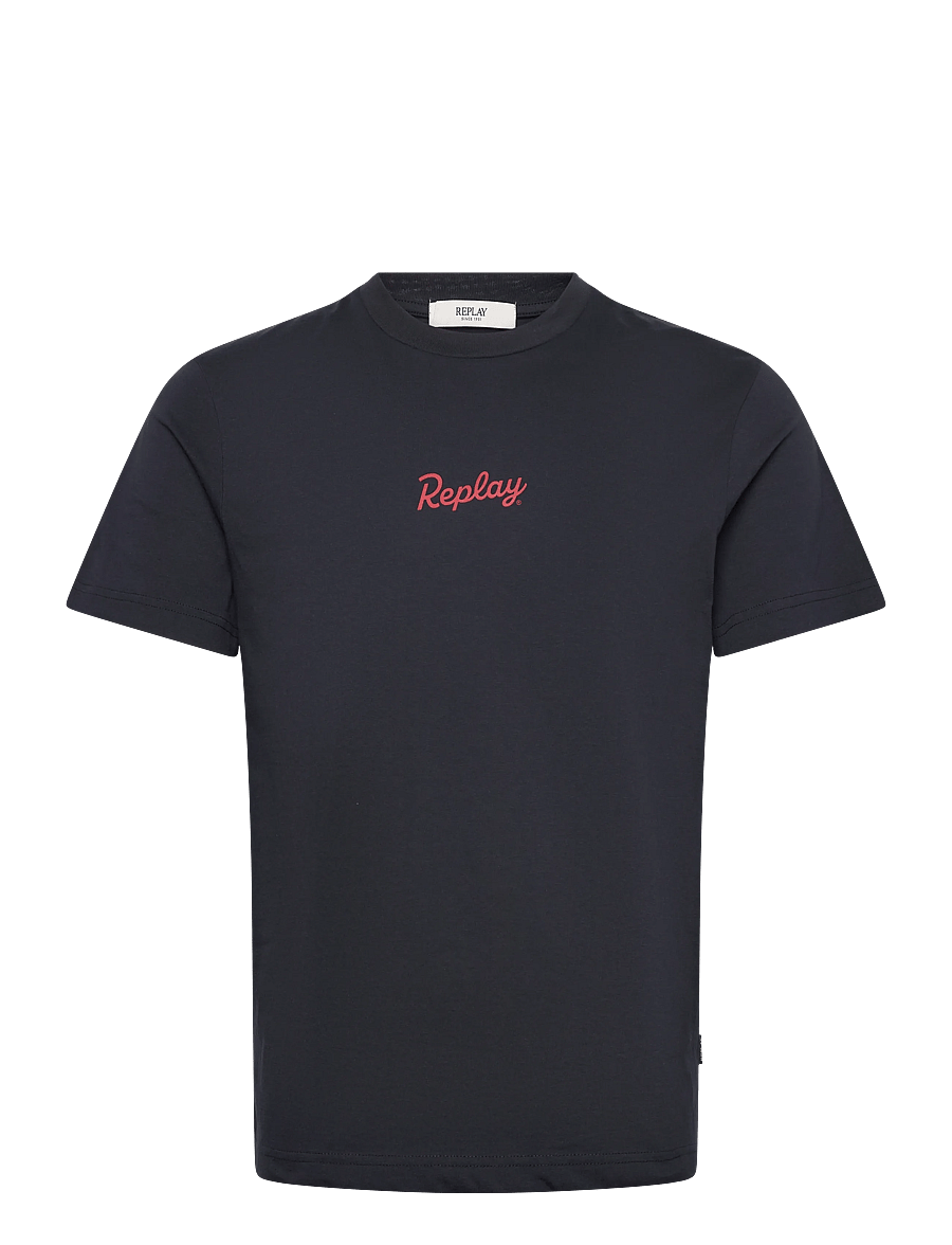 Replay - T-Shirt REGULAR - short-sleeved t-shirts - navy - 1